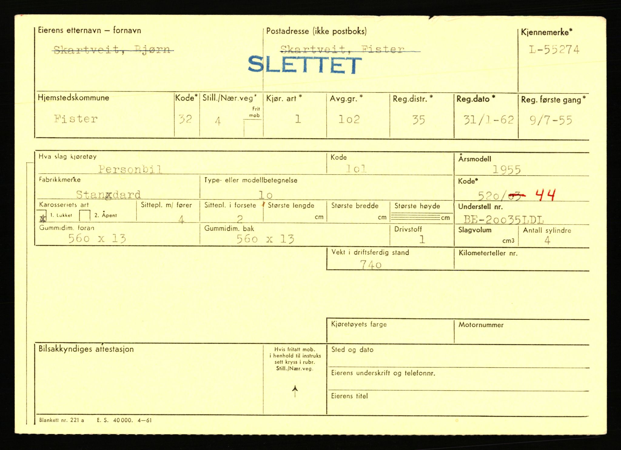 Stavanger trafikkstasjon, AV/SAST-A-101942/0/F/L0054: L-54200 - L-55699, 1930-1971, p. 2179