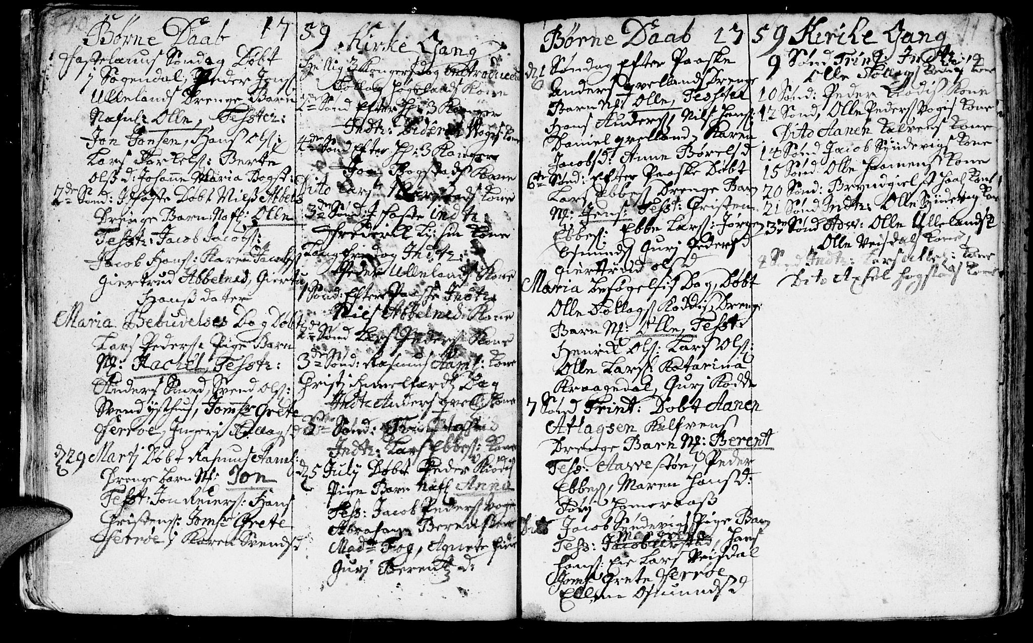 Flekkefjord sokneprestkontor, AV/SAK-1111-0012/F/Fa/Fab/L0001: Parish register (official) no. A 1, 1750-1780, p. 40-41