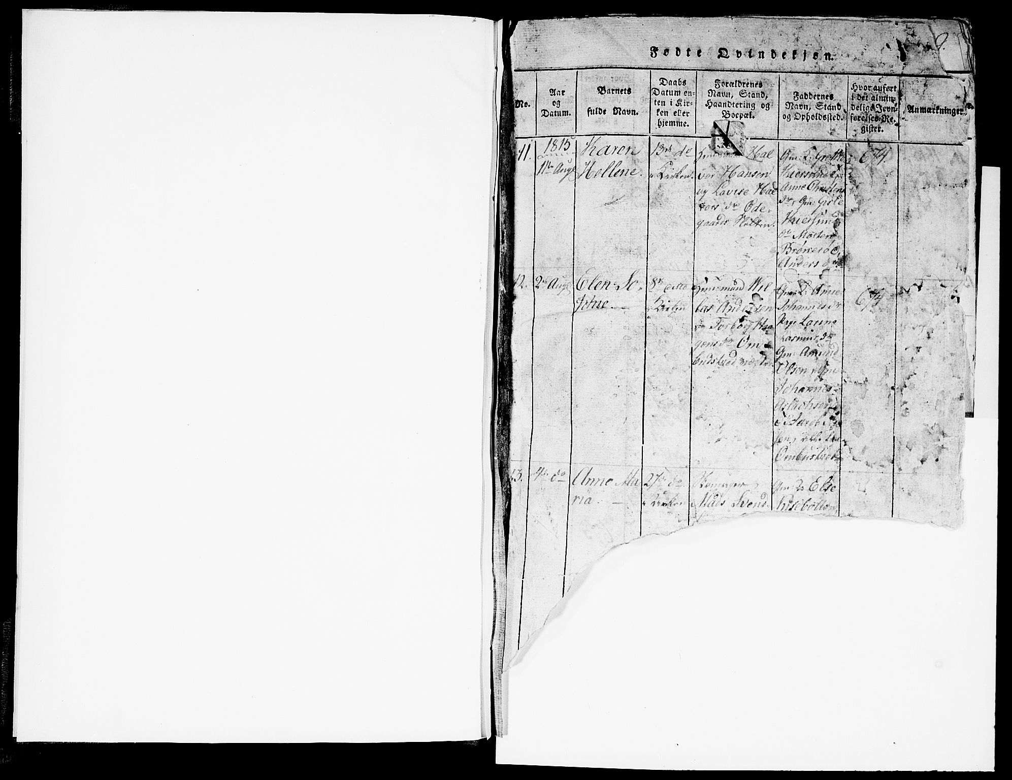Våler prestekontor Kirkebøker, SAO/A-11083/G/Ga/L0001: Parish register (copy) no. I 1, 1815-1839, p. 6-7