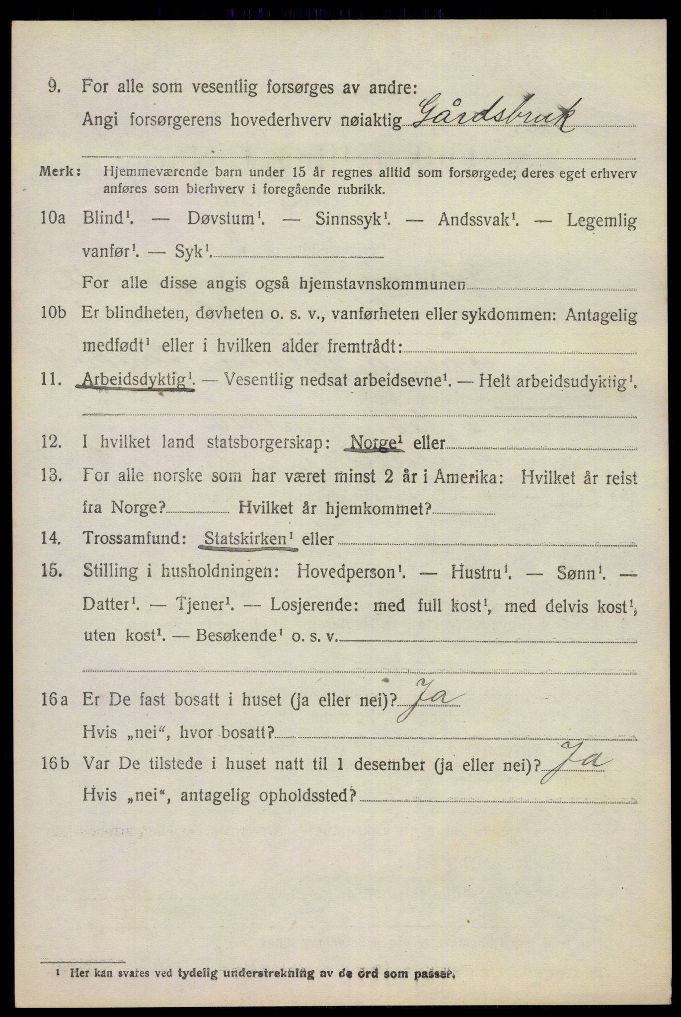 SAKO, 1920 census for Gjerpen, 1920, p. 13801