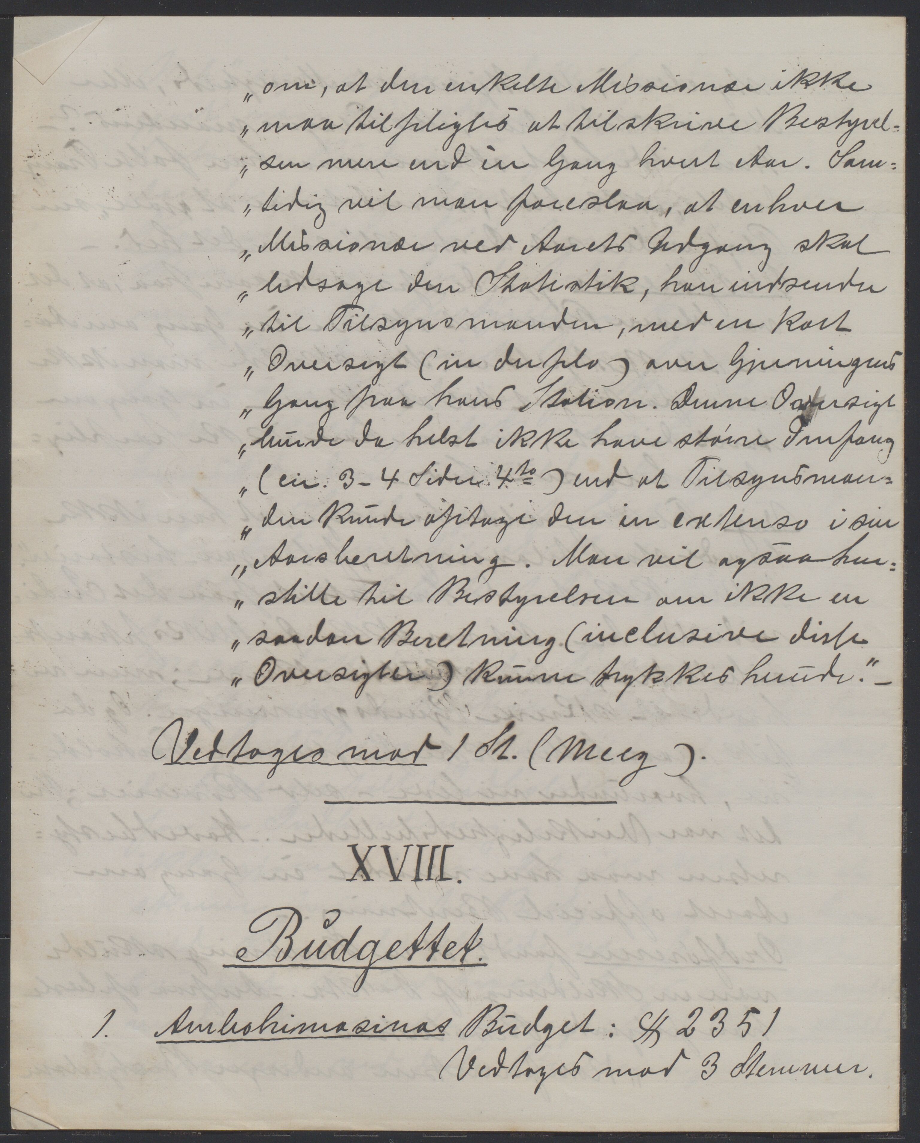 Det Norske Misjonsselskap - hovedadministrasjonen, VID/MA-A-1045/D/Da/Daa/L0037/0002: Konferansereferat og årsberetninger / Konferansereferat fra Madagaskar Innland., 1887