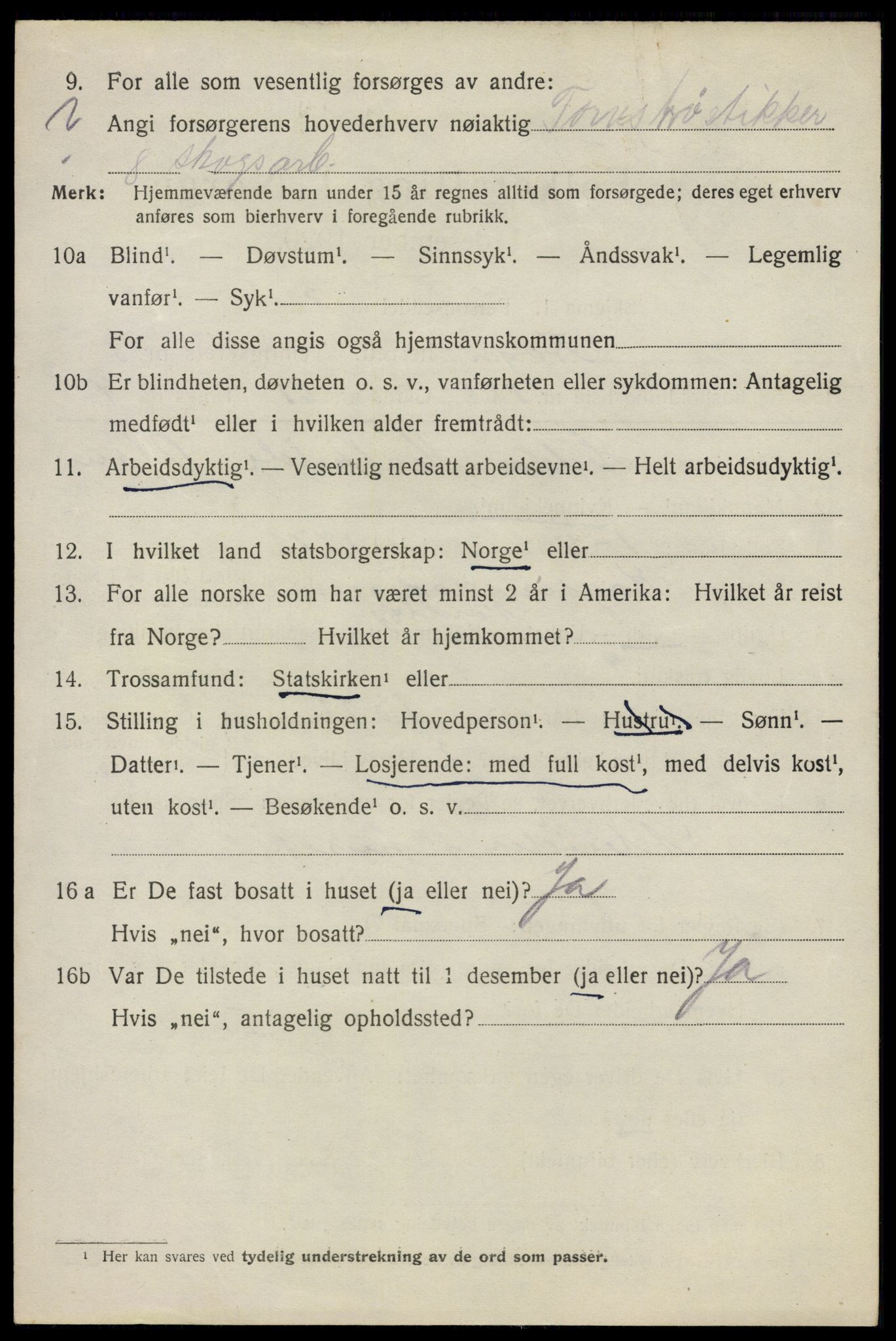 SAO, 1920 census for Frogn, 1920, p. 5546