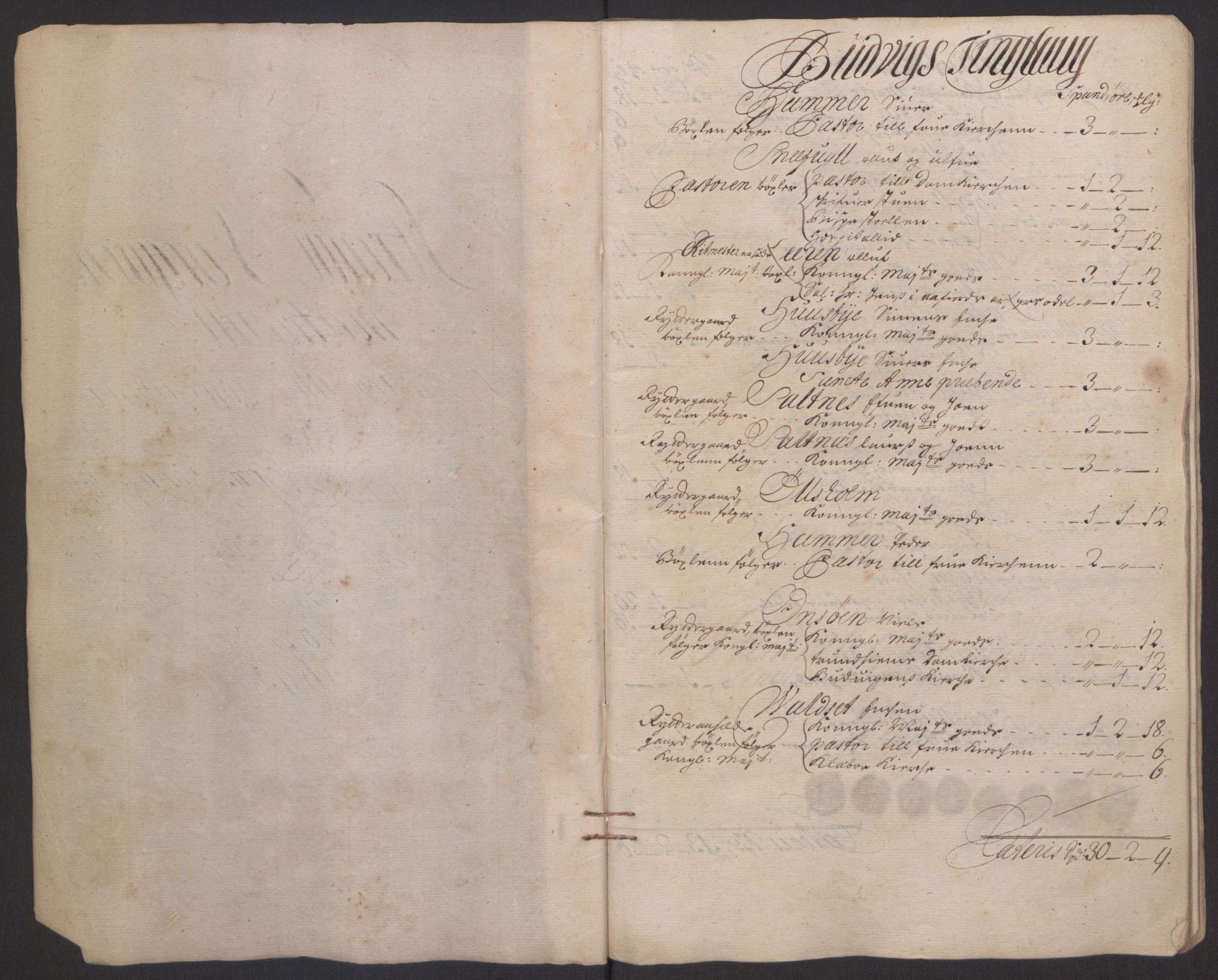 Rentekammeret inntil 1814, Reviderte regnskaper, Fogderegnskap, RA/EA-4092/R61/L4103: Fogderegnskap Strinda og Selbu, 1691-1692, p. 15