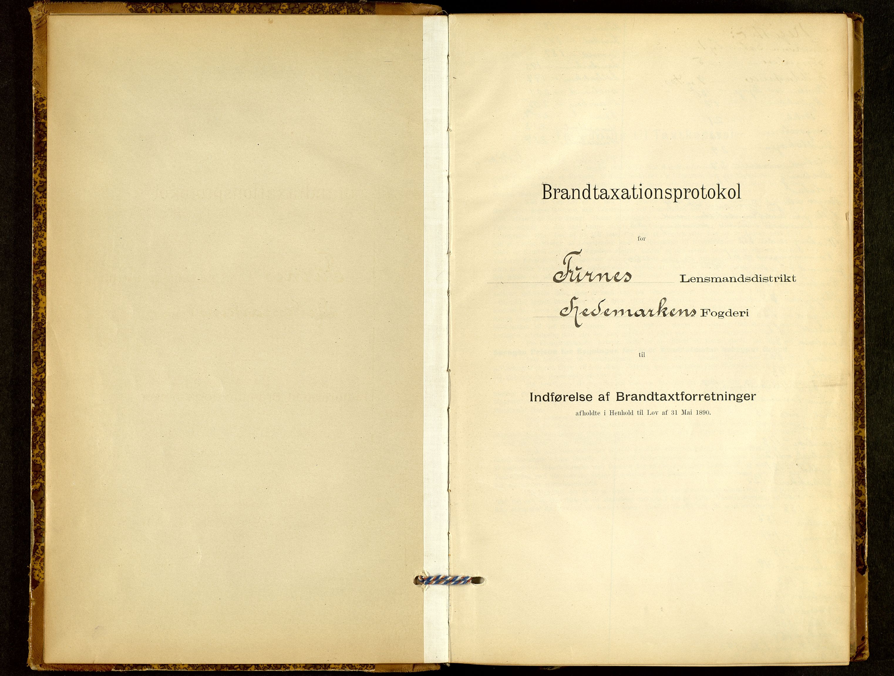 Norges Brannkasse, Furnes, AV/SAH-NBRANF-004/F/L0006: Branntakstprotokoll, 1908-1954