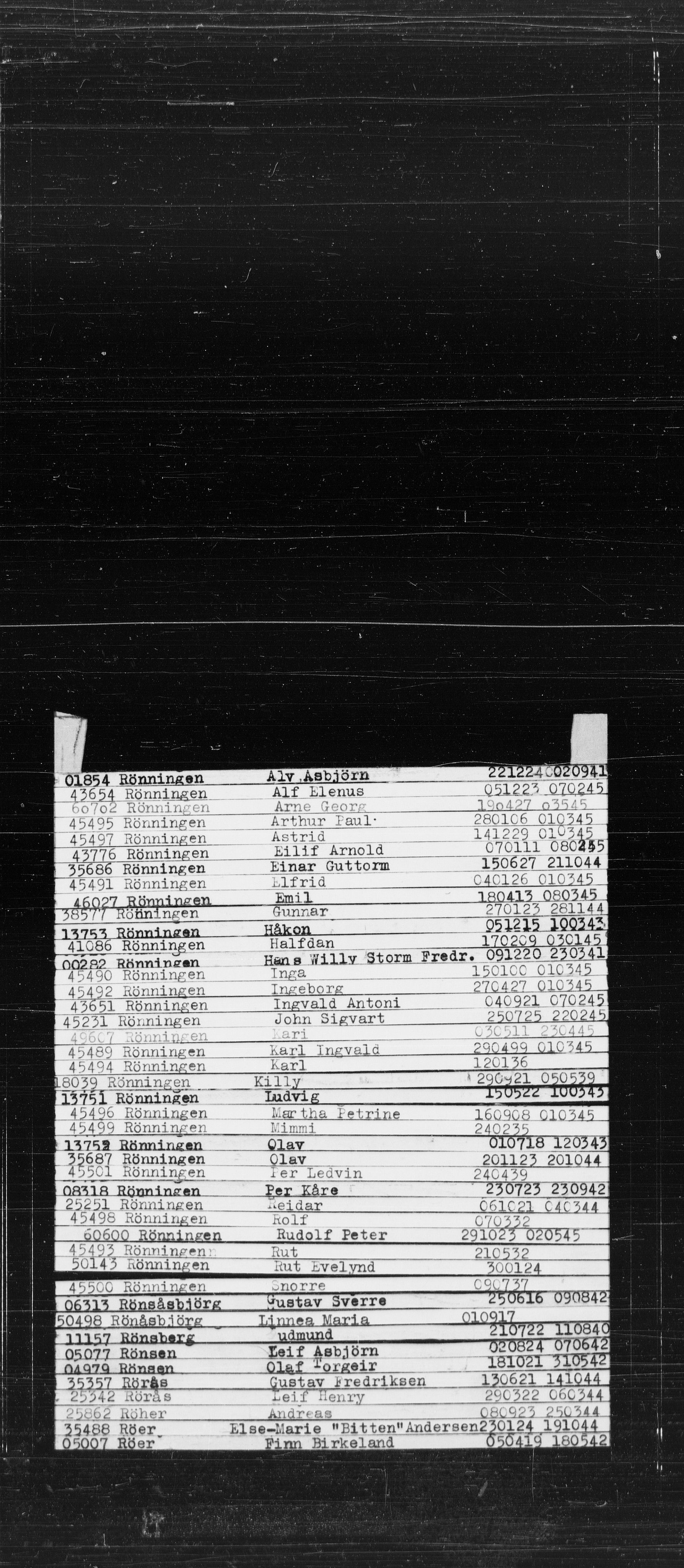 Den Kgl. Norske Legasjons Flyktningskontor, AV/RA-S-6753/V/Va/L0022: Kjesäterkartoteket.  Alfabetisk register, A-Å., 1940-1945, p. 751