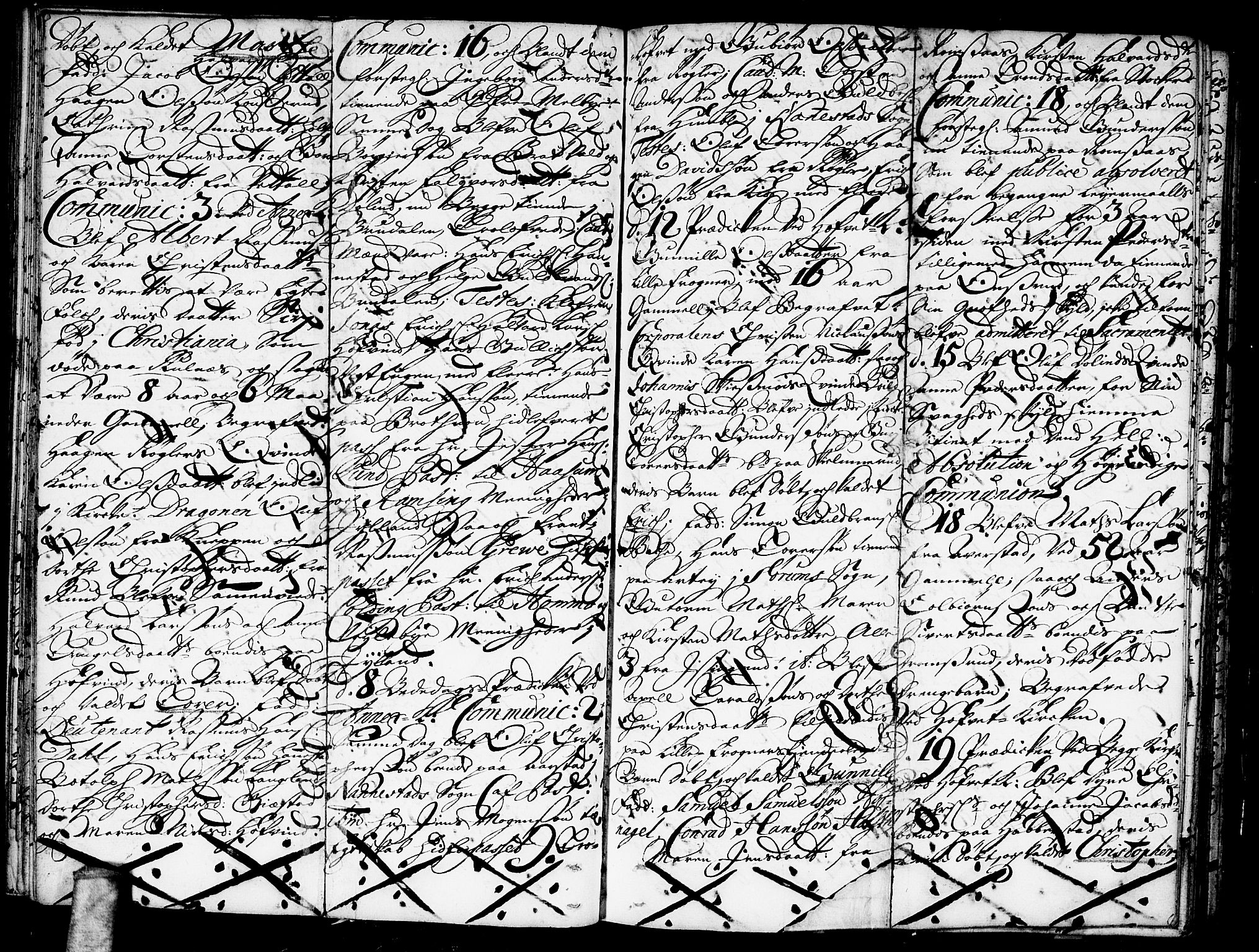 Ullensaker prestekontor Kirkebøker, AV/SAO-A-10236a/F/Fa/L0002: Parish register (official) no. I 2, 1702-1710