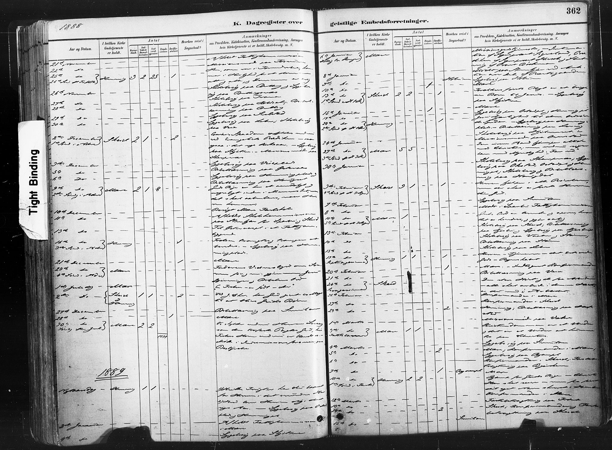 Ministerialprotokoller, klokkerbøker og fødselsregistre - Nord-Trøndelag, SAT/A-1458/735/L0351: Parish register (official) no. 735A10, 1884-1908, p. 362