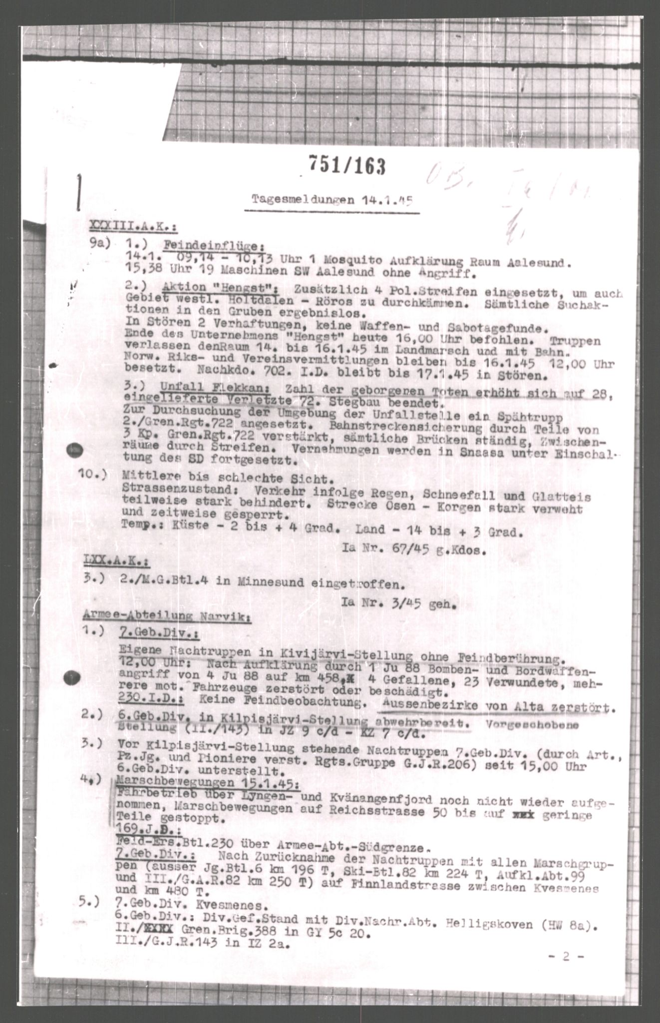 Forsvarets Overkommando. 2 kontor. Arkiv 11.4. Spredte tyske arkivsaker, AV/RA-RAFA-7031/D/Dar/Dara/L0006: Krigsdagbøker for 20. Gebirgs-Armee-Oberkommando (AOK 20), 1945, p. 511