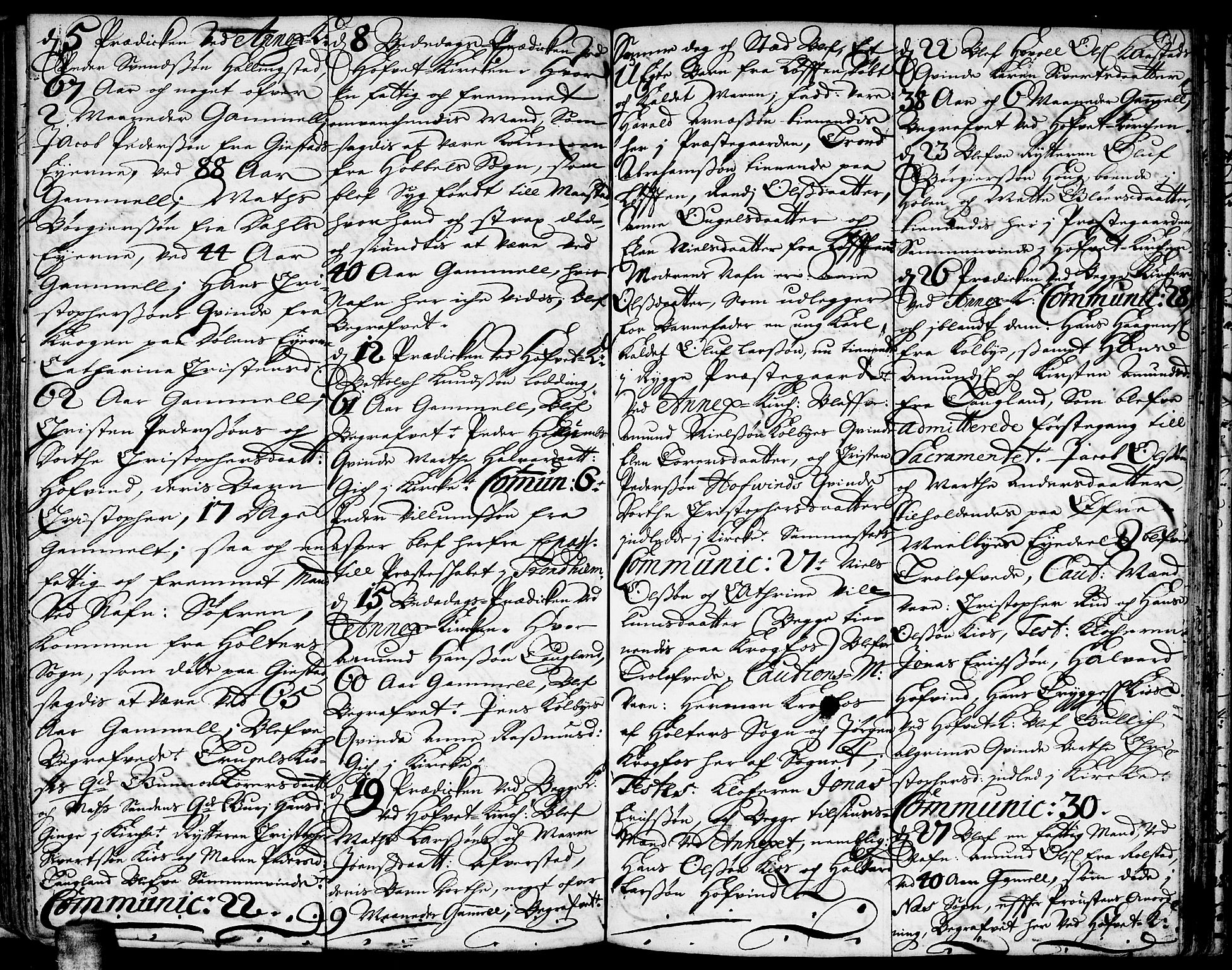 Ullensaker prestekontor Kirkebøker, AV/SAO-A-10236a/F/Fa/L0001: Parish register (official) no. I 1, 1689-1701, p. 131