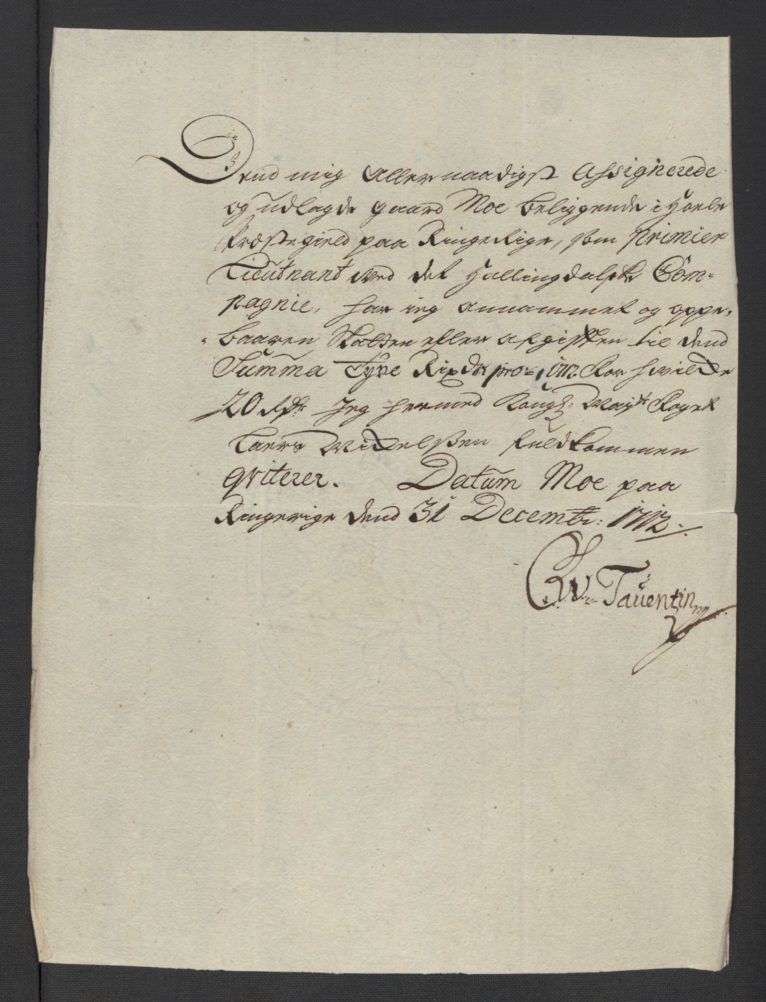 Rentekammeret inntil 1814, Reviderte regnskaper, Fogderegnskap, RA/EA-4092/R23/L1470: Fogderegnskap Ringerike og Hallingdal, 1712, p. 145