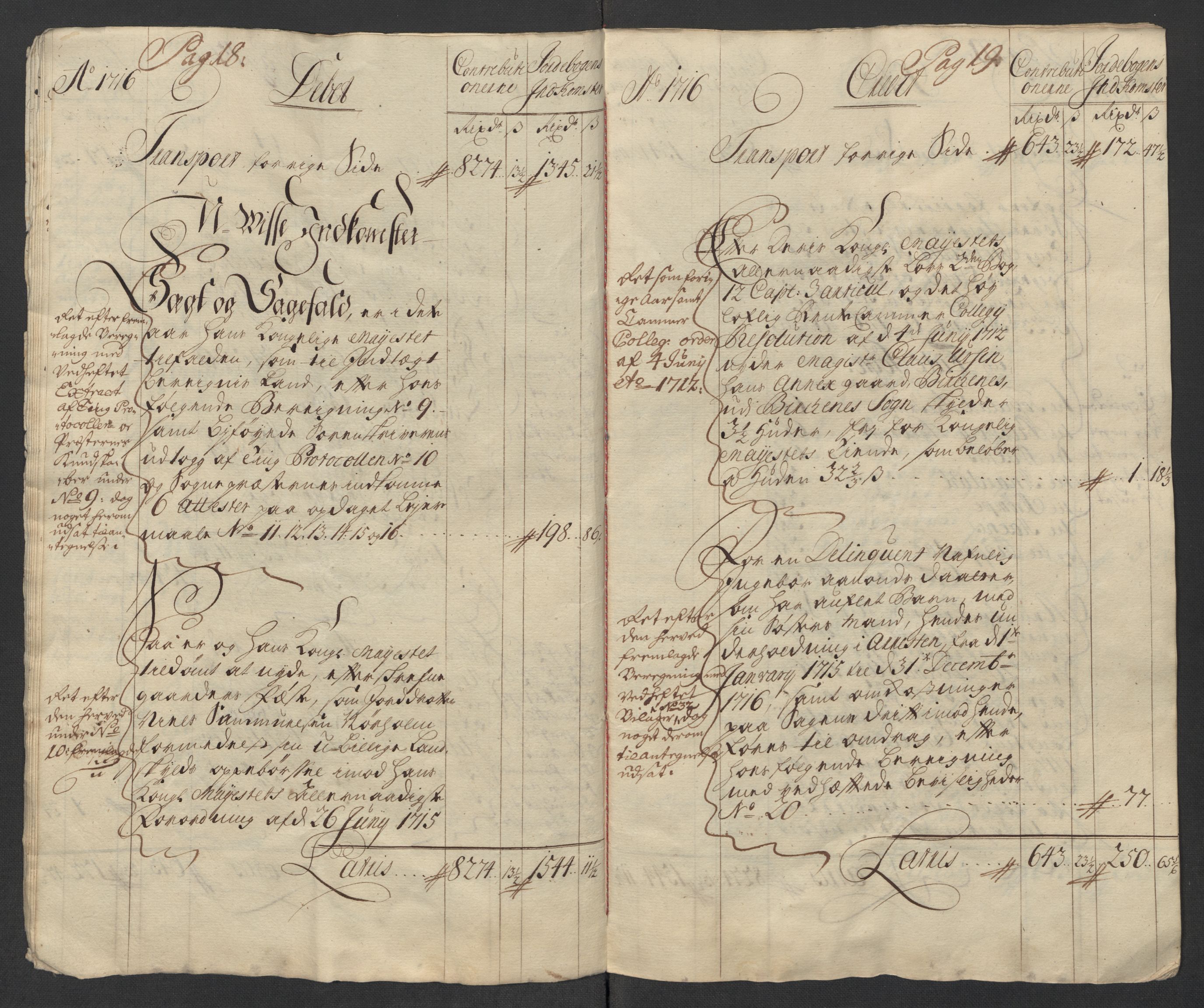 Rentekammeret inntil 1814, Reviderte regnskaper, Fogderegnskap, AV/RA-EA-4092/R39/L2325: Fogderegnskap Nedenes, 1716, p. 12