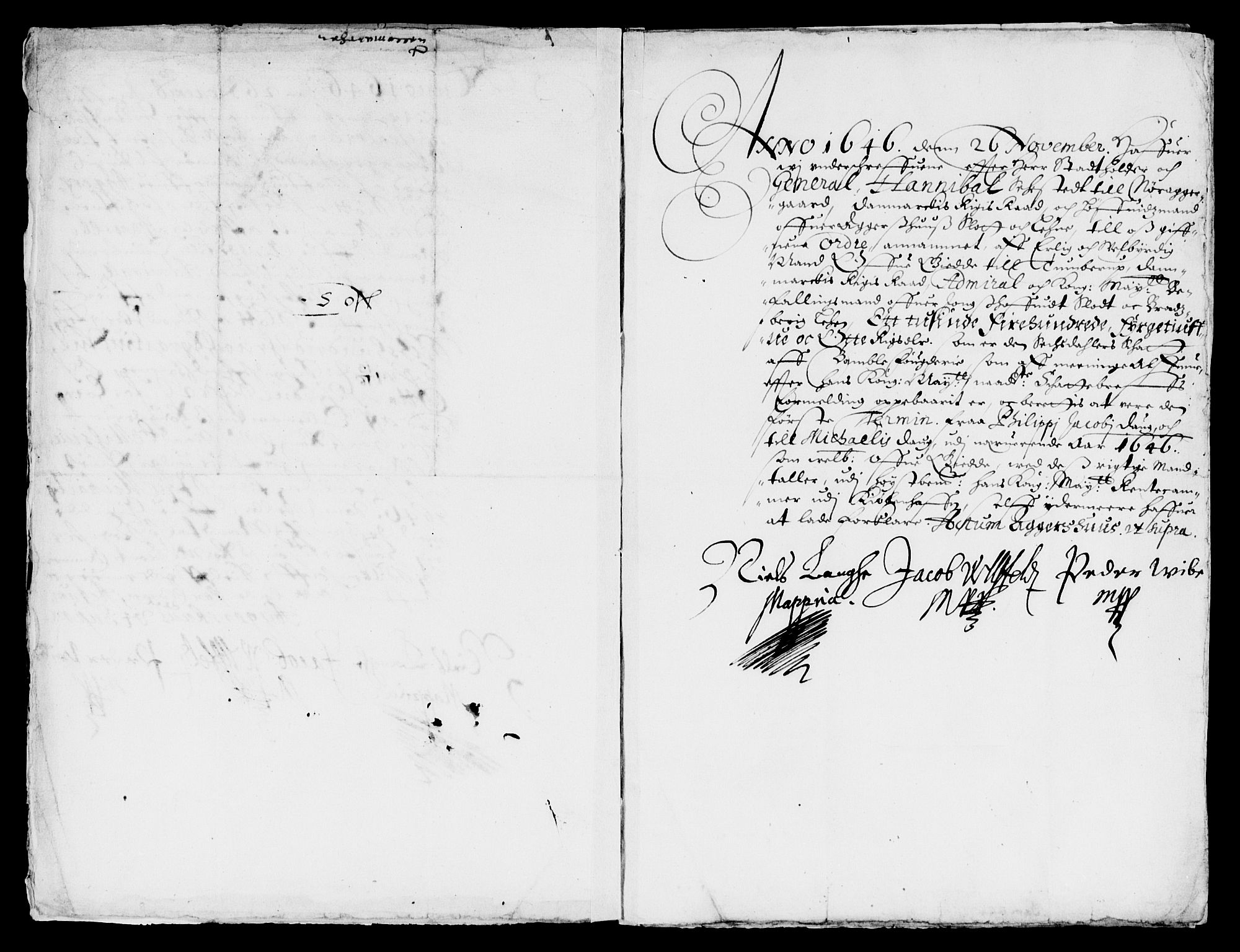 Rentekammeret inntil 1814, Reviderte regnskaper, Lensregnskaper, AV/RA-EA-5023/R/Rb/Rbp/L0033: Bratsberg len, 1646-1648