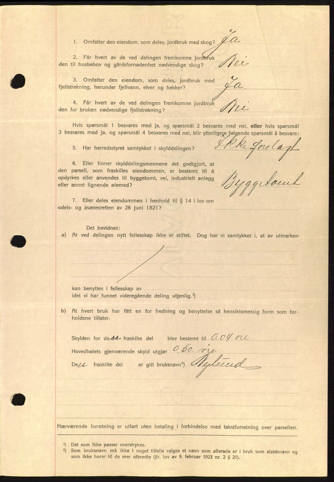 Romsdal sorenskriveri, AV/SAT-A-4149/1/2/2C: Mortgage book no. A8, 1939-1940, Diary no: : 408/1940