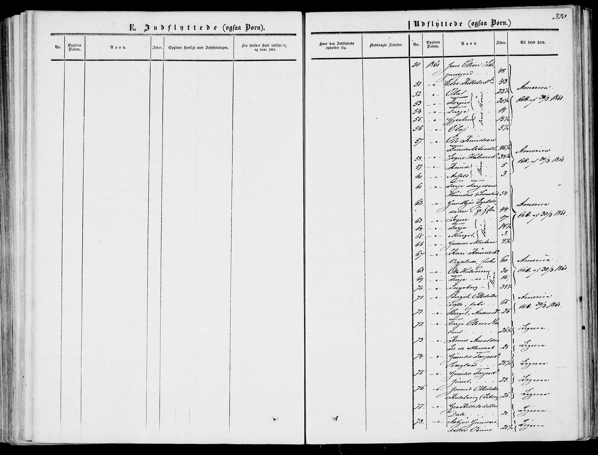 Fyresdal kirkebøker, SAKO/A-263/F/Fa/L0005: Parish register (official) no. I 5, 1855-1871, p. 320