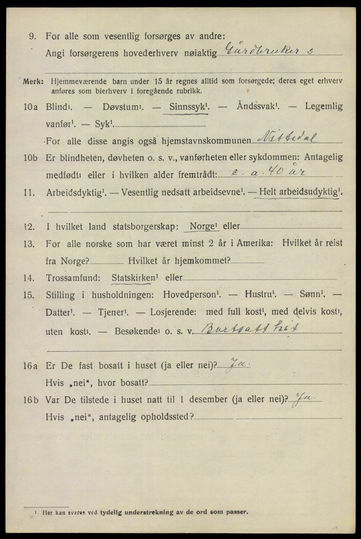 SAO, 1920 census for Nittedal, 1920, p. 1767