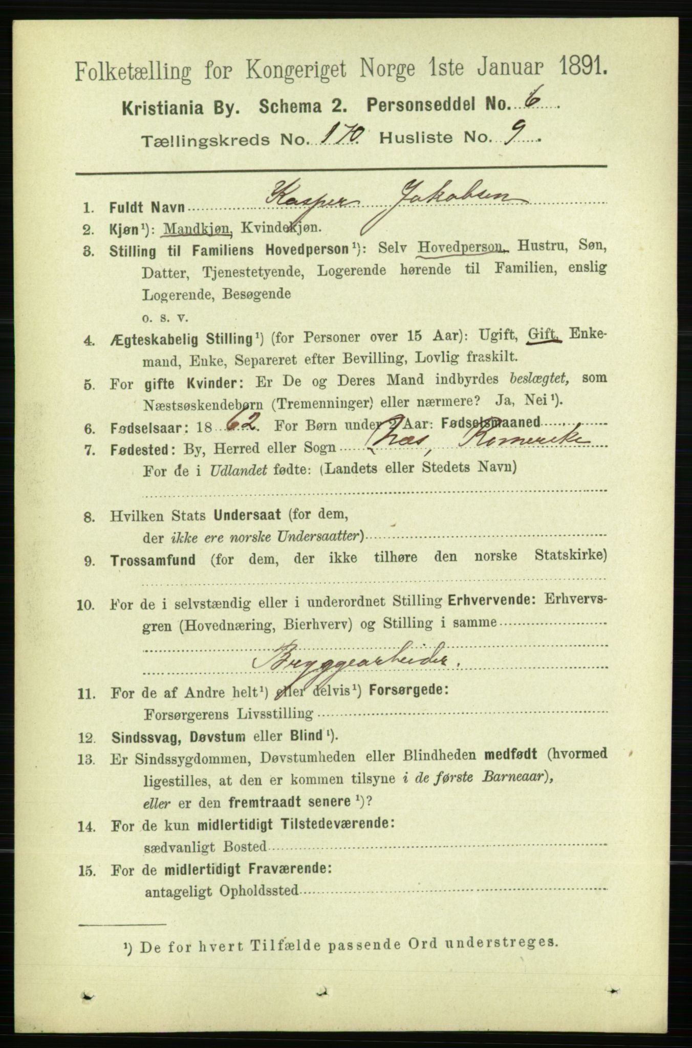 RA, 1891 census for 0301 Kristiania, 1891, p. 99958