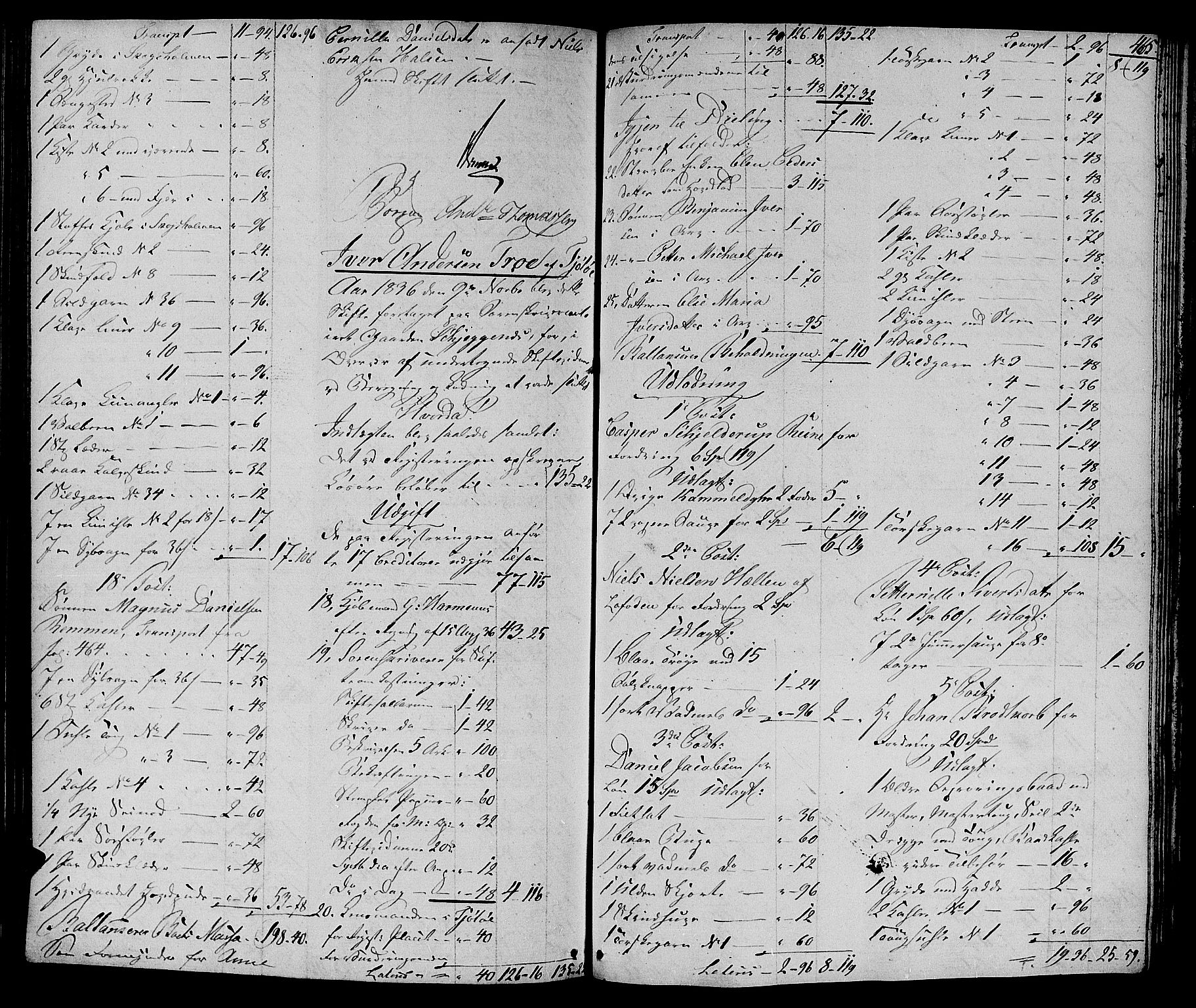 Helgeland sorenskriveri, AV/SAT-A-0004/3/3A/L0094: Skifteprotokoll 39, 1833-1836, p. 464b-465a