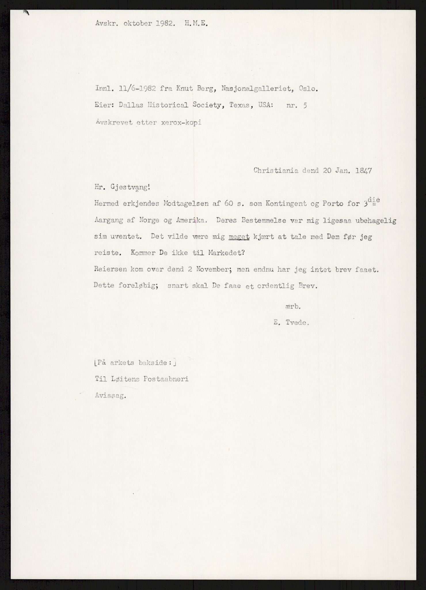 Samlinger til kildeutgivelse, Amerikabrevene, AV/RA-EA-4057/F/L0007: Innlån fra Hedmark: Berg - Furusetbrevene, 1838-1914, p. 38