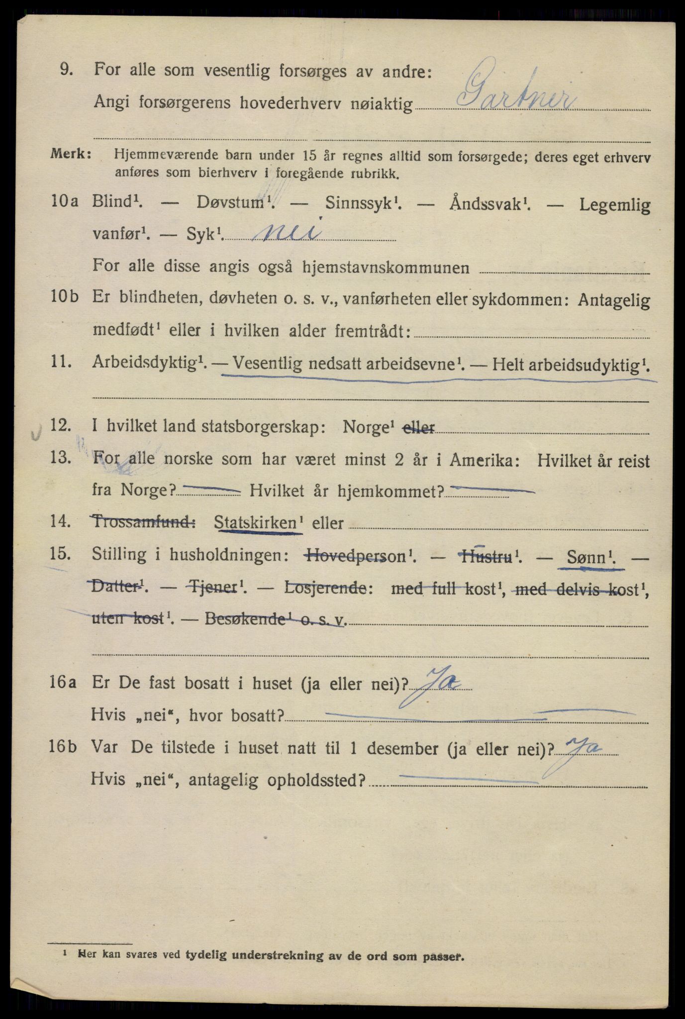 SAO, 1920 census for Kristiania, 1920, p. 197186