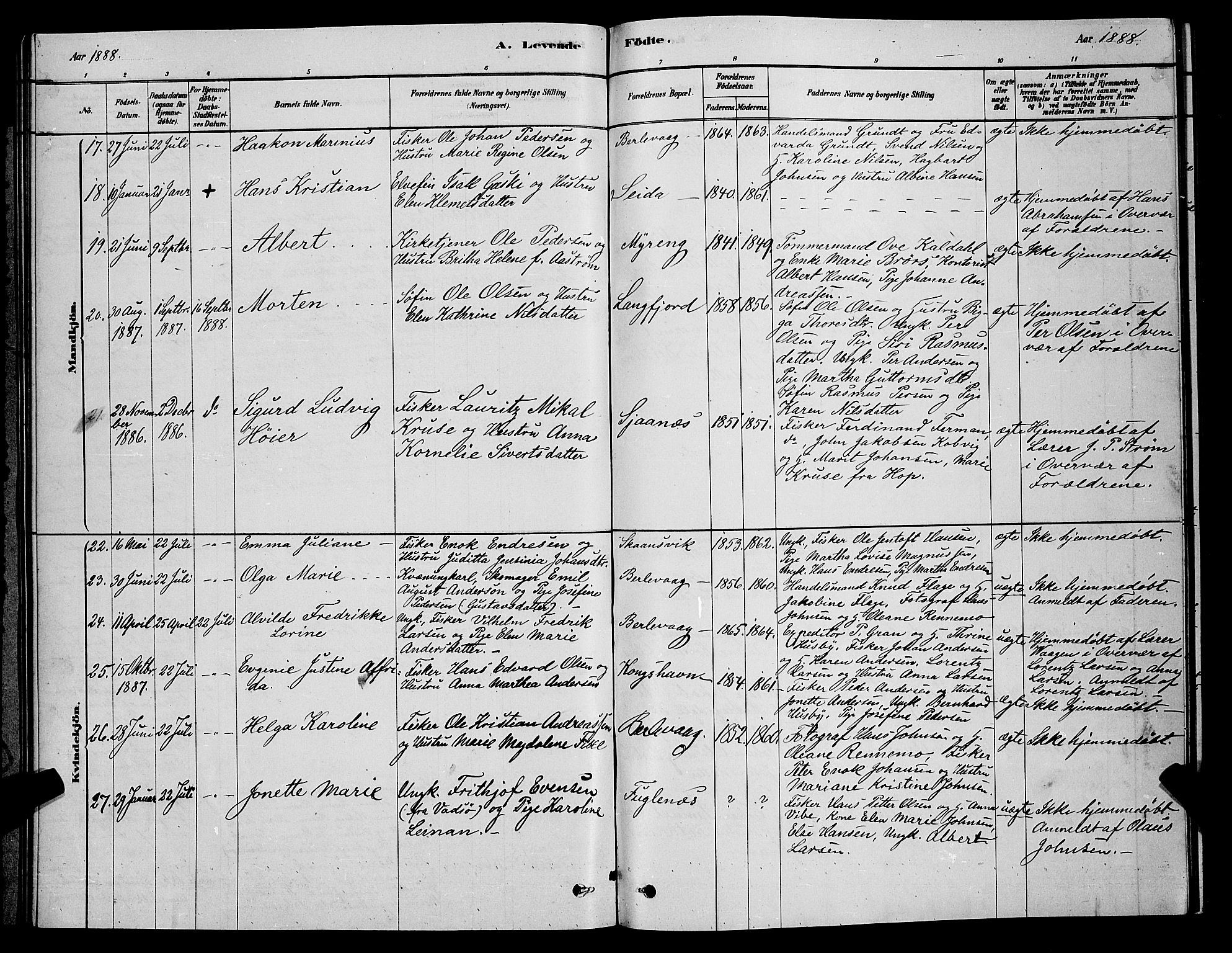 Tana sokneprestkontor, AV/SATØ-S-1334/H/Hb/L0003klokker: Parish register (copy) no. 3, 1878-1890