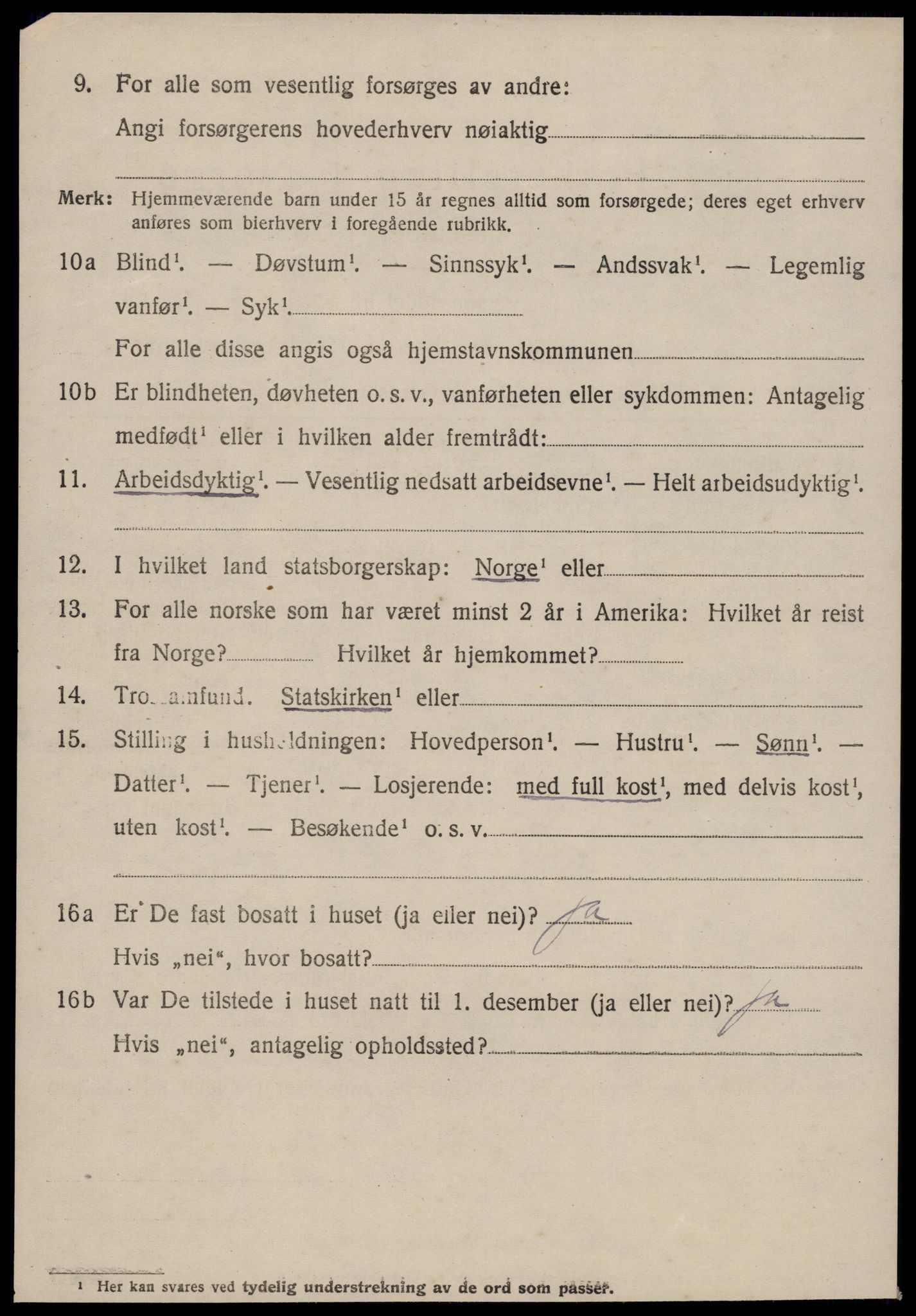 SAT, 1920 census for Aure, 1920, p. 4935