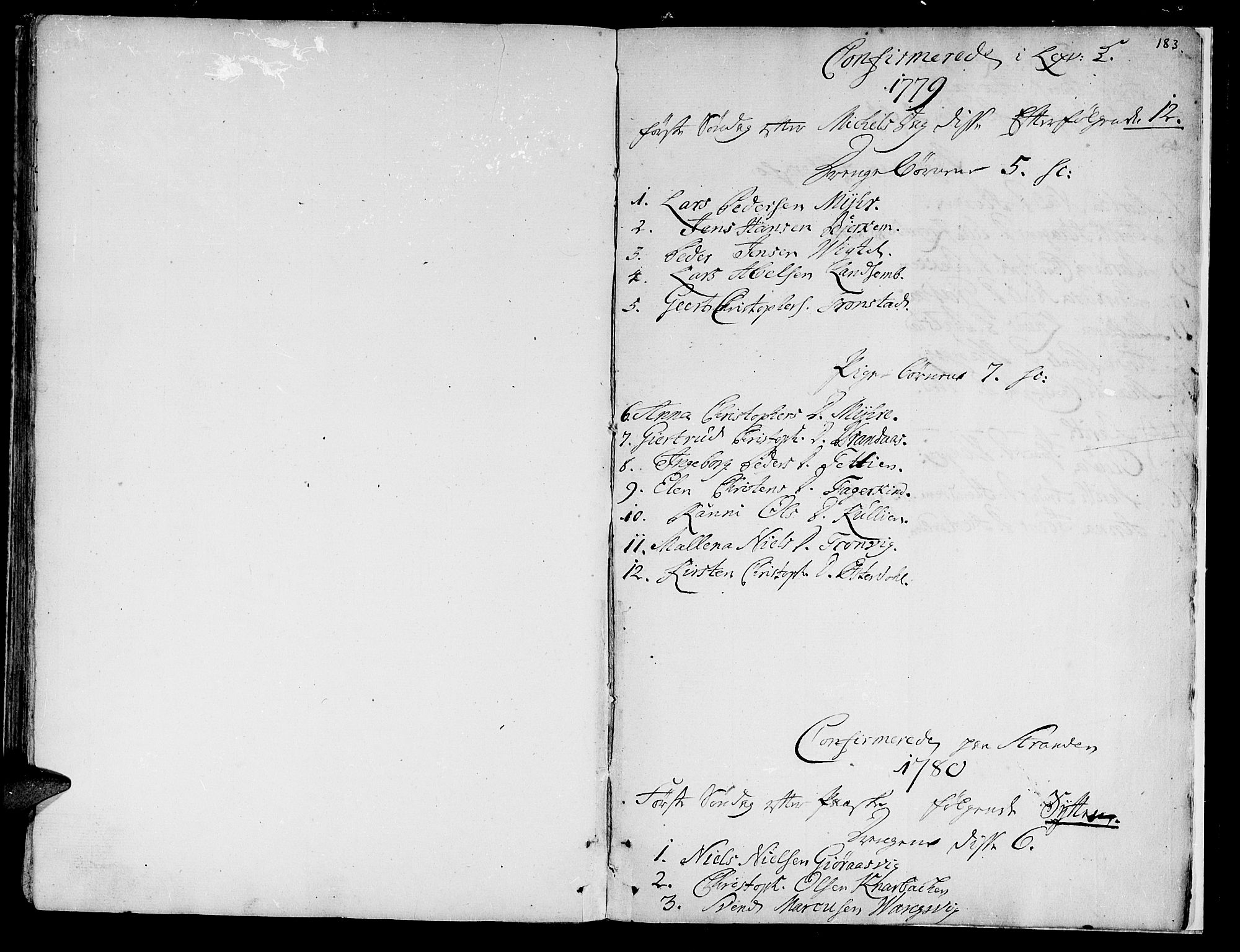 Ministerialprotokoller, klokkerbøker og fødselsregistre - Nord-Trøndelag, SAT/A-1458/701/L0003: Parish register (official) no. 701A03, 1751-1783, p. 183