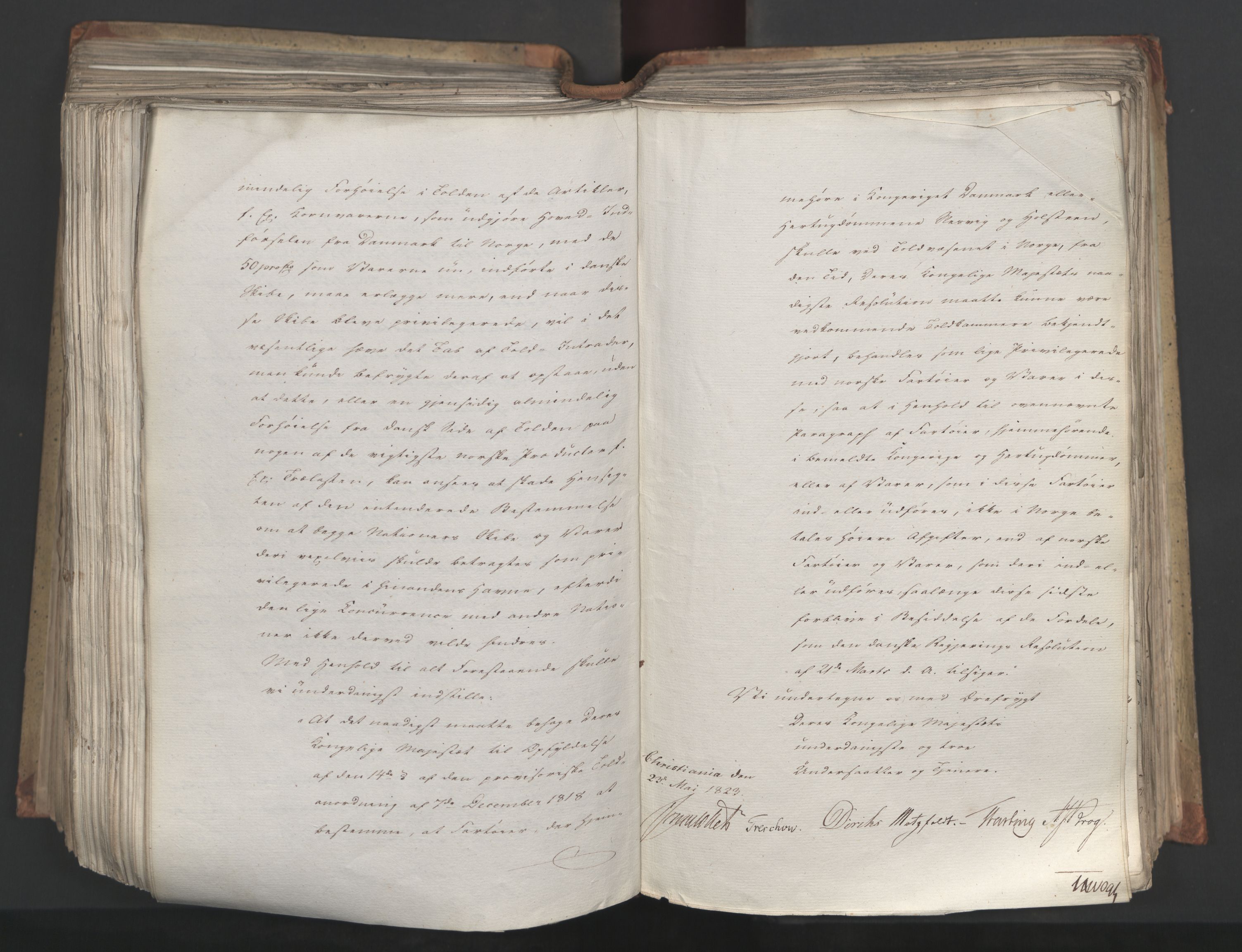 Statsrådsavdelingen i Stockholm, AV/RA-S-1003/D/Da/L0034: Regjeringsinnstillinger nr. 275-540, 1823, p. 410