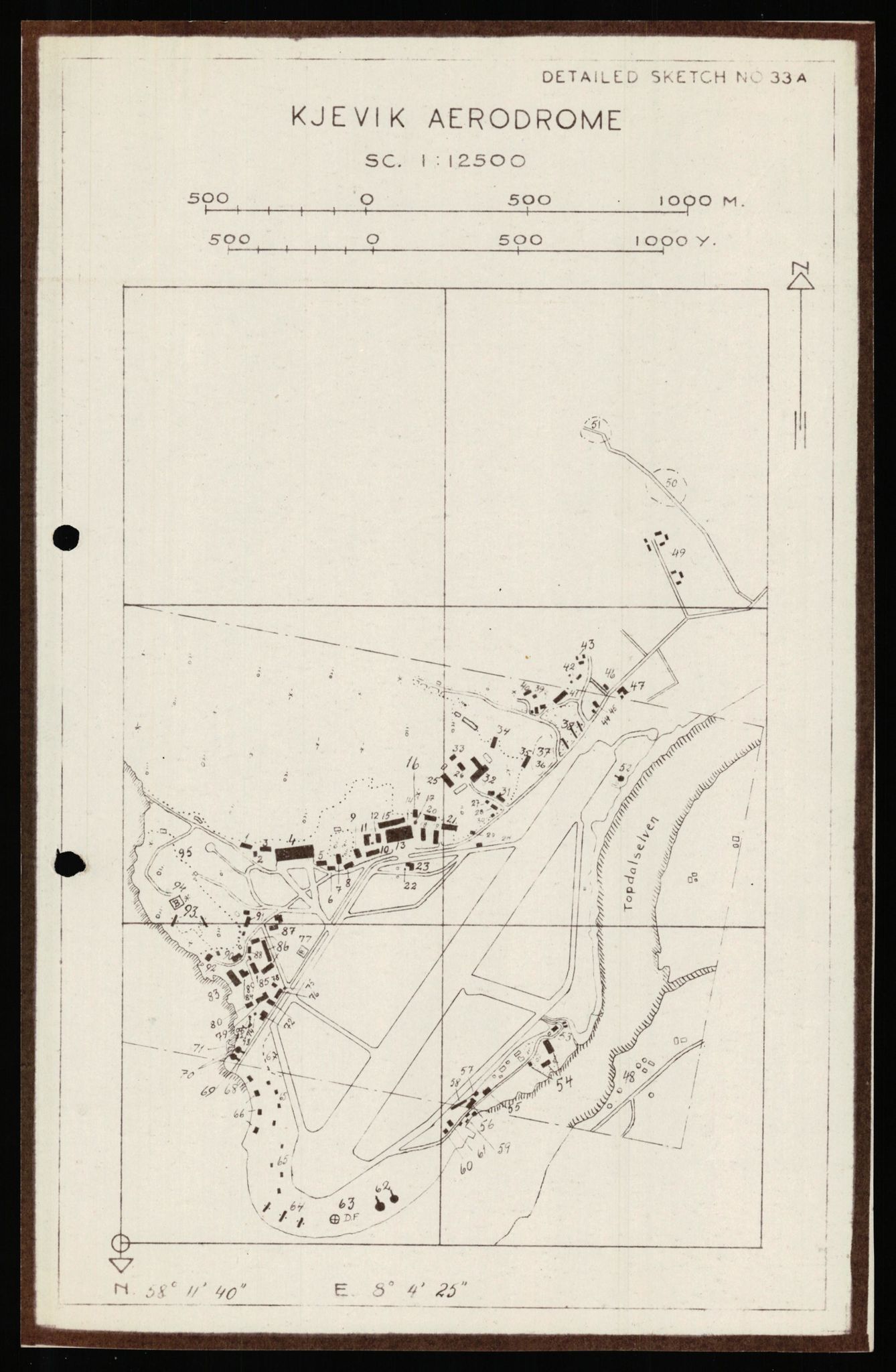 Forsvaret, Forsvarets overkommando II, AV/RA-RAFA-3915/D/Dd/L0008: Minefields. Prohibited Areas. Airfields, 1944, p. 11