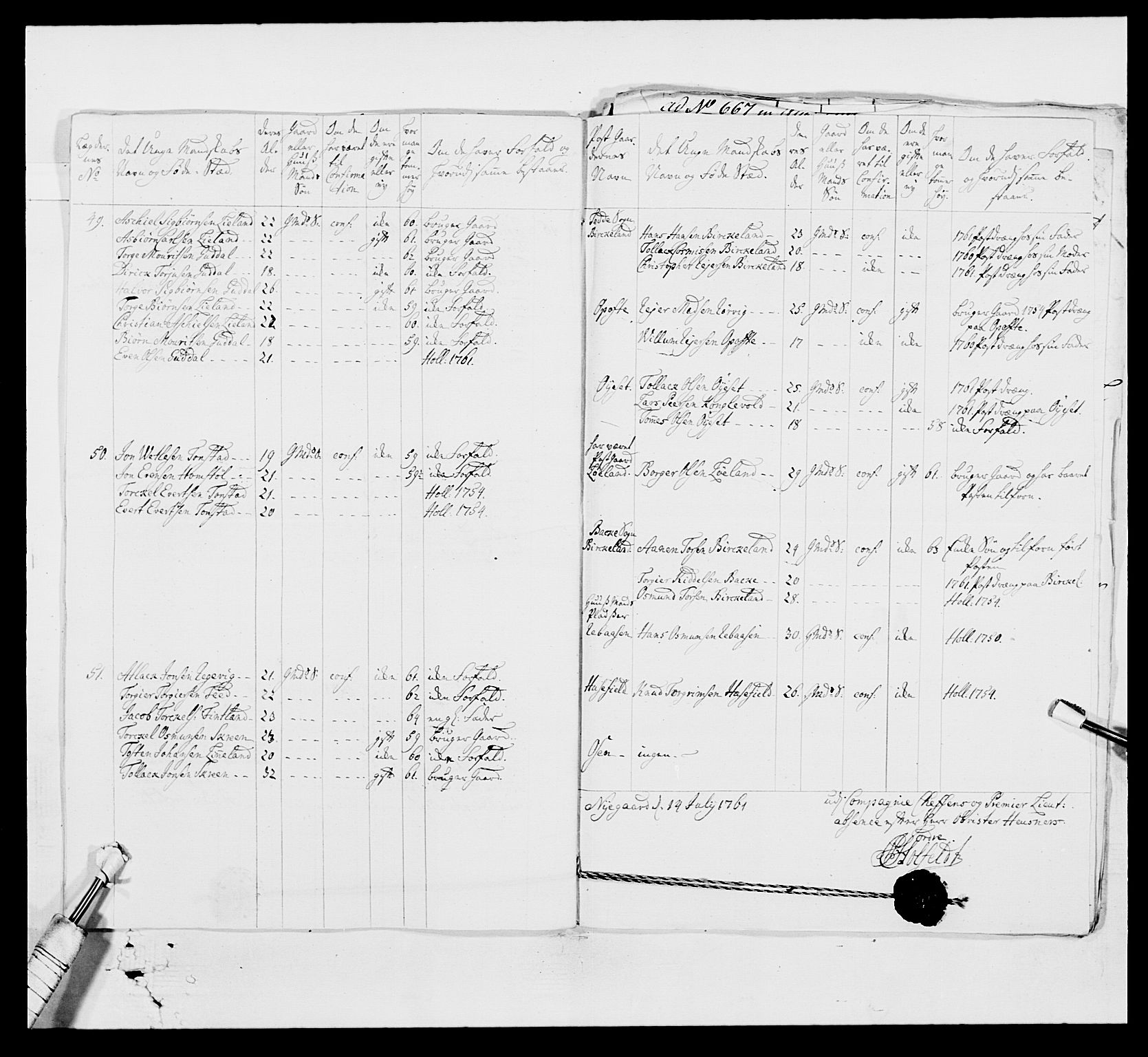 Kommanderende general (KG I) med Det norske krigsdirektorium, AV/RA-EA-5419/E/Ea/L0523: 2. Vesterlenske regiment, 1748-1765, p. 290