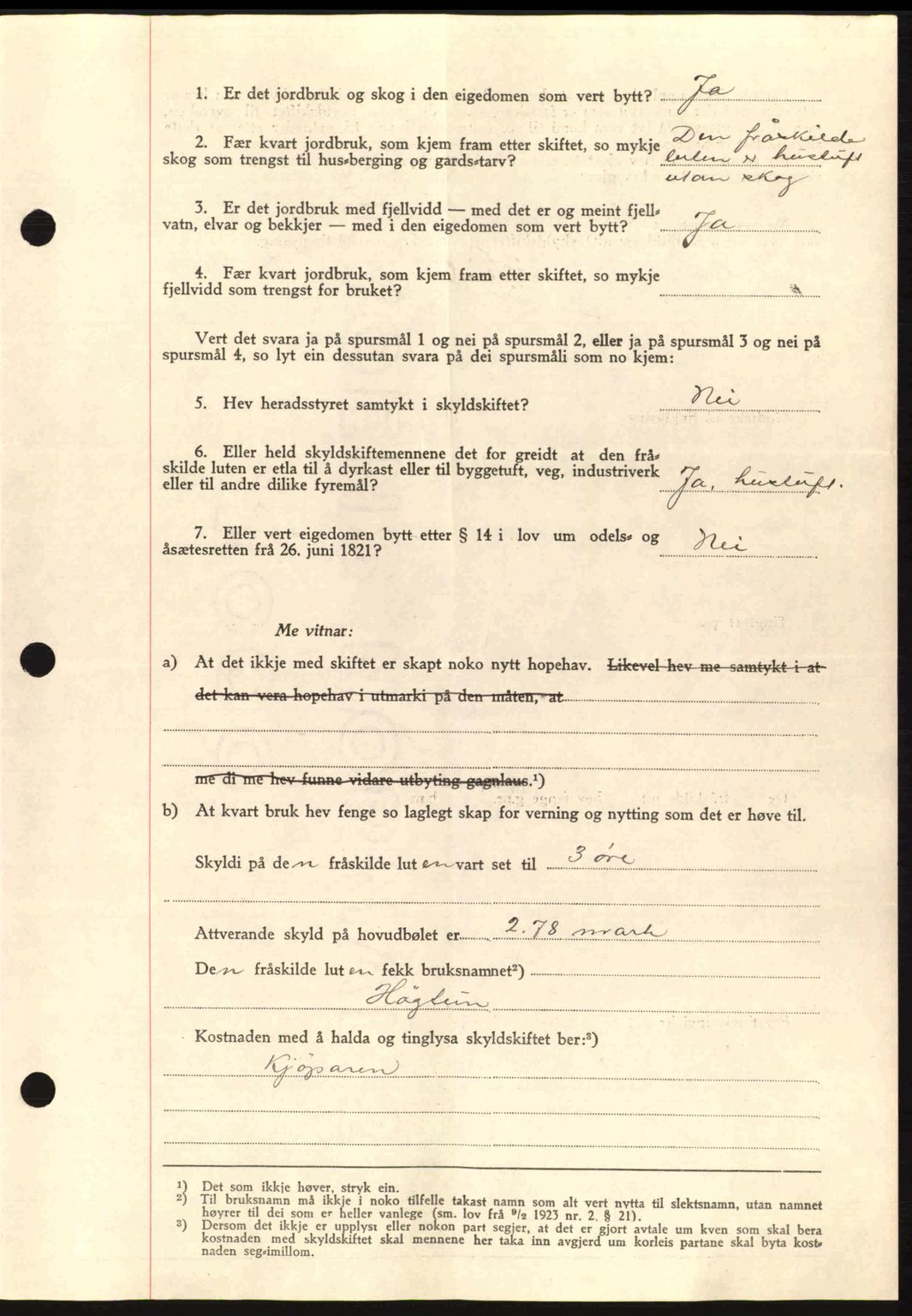 Romsdal sorenskriveri, SAT/A-4149/1/2/2C: Mortgage book no. A4, 1937-1938, Diary no: : 2024/1937