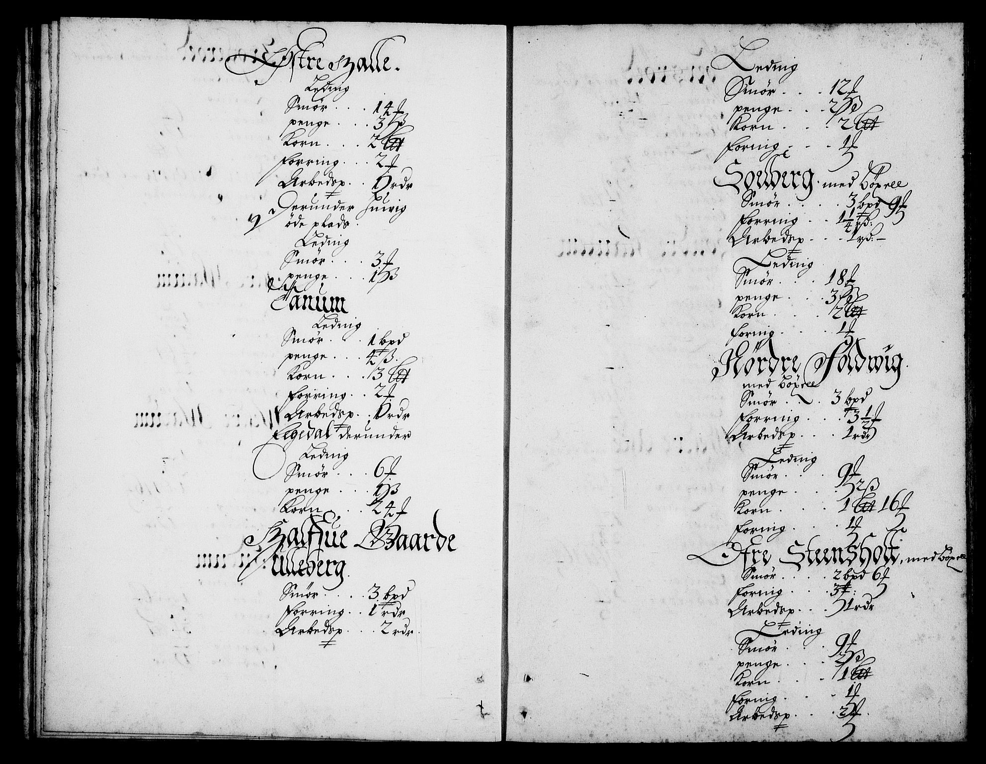 Rentekammeret inntil 1814, Realistisk ordnet avdeling, AV/RA-EA-4070/N/Na/L0003/0007: [XI h]: Tønsbergs amt og Larvik grevskaps jordebøker: / Larvik grevskaps jordebok, 1692