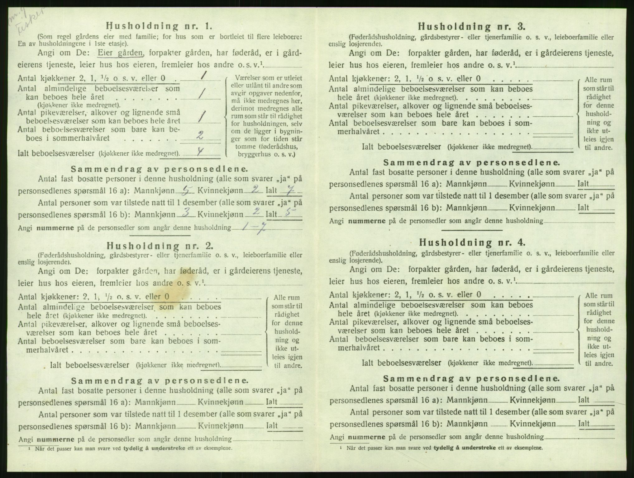 SAT, 1920 census for Herøy, 1920, p. 579