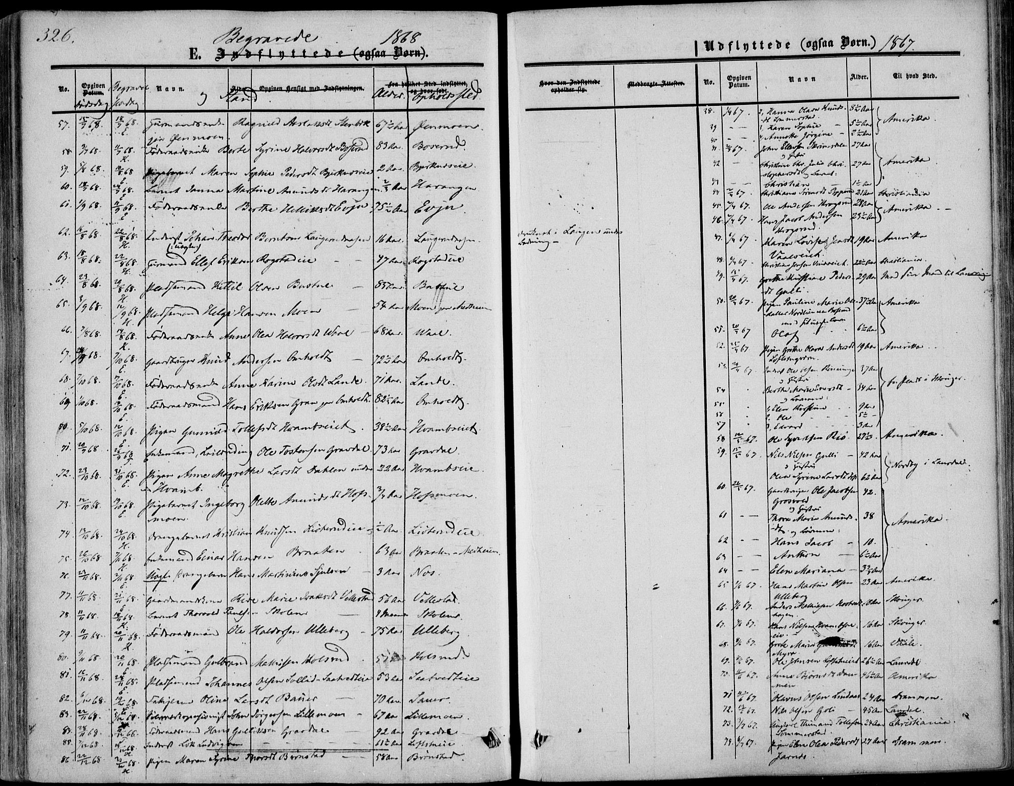 Sandsvær kirkebøker, SAKO/A-244/F/Fa/L0006: Parish register (official) no. I 6, 1857-1868, p. 326