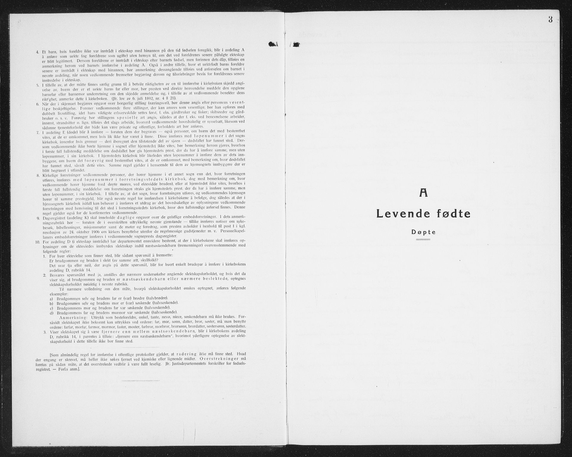 Ministerialprotokoller, klokkerbøker og fødselsregistre - Nordland, SAT/A-1459/877/L1117: Parish register (copy) no. 877C01, 1923-1942, p. 3