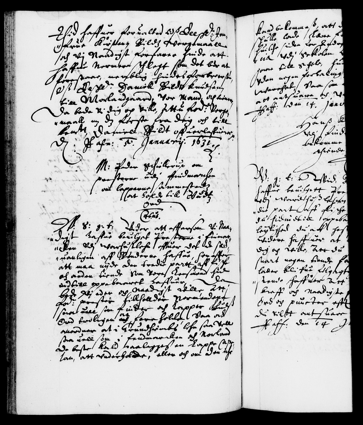 Danske Kanselli 1572-1799, AV/RA-EA-3023/F/Fc/Fca/Fcab/L0005: Norske tegnelser (mikrofilm), 1628-1633, p. 142b