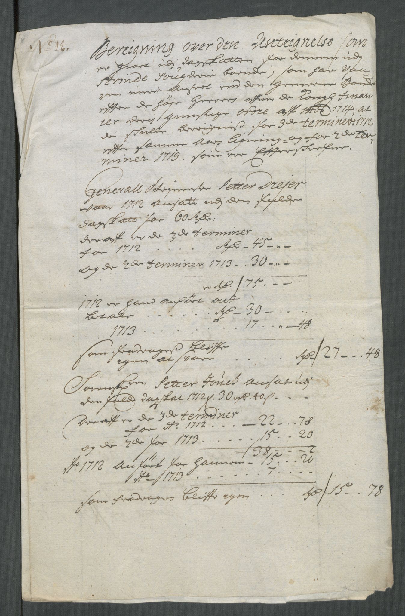 Rentekammeret inntil 1814, Reviderte regnskaper, Fogderegnskap, AV/RA-EA-4092/R61/L4114: Fogderegnskap Strinda og Selbu, 1714, p. 132