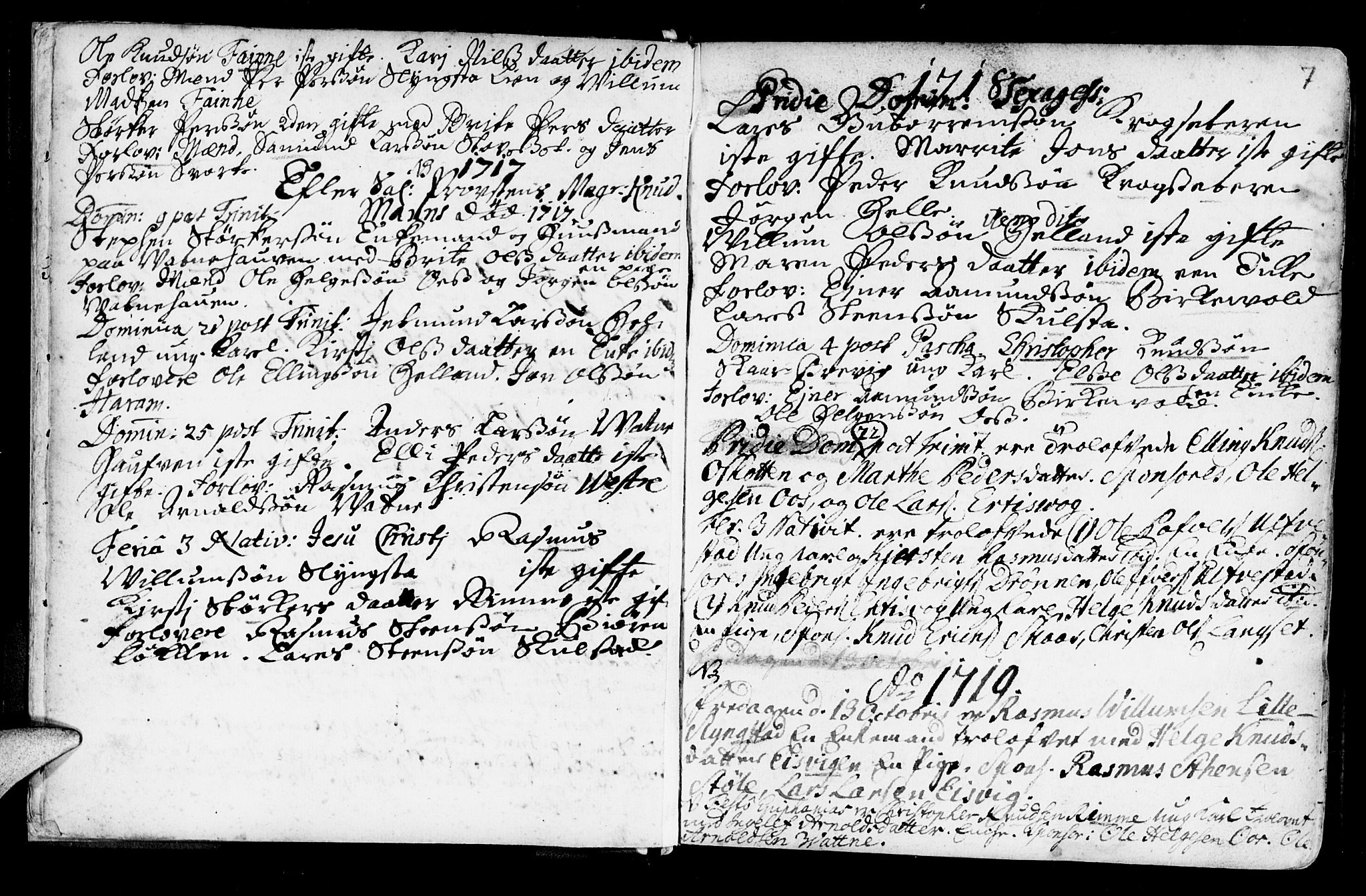 Ministerialprotokoller, klokkerbøker og fødselsregistre - Møre og Romsdal, SAT/A-1454/525/L0371: Parish register (official) no. 525A01, 1699-1777, p. 7