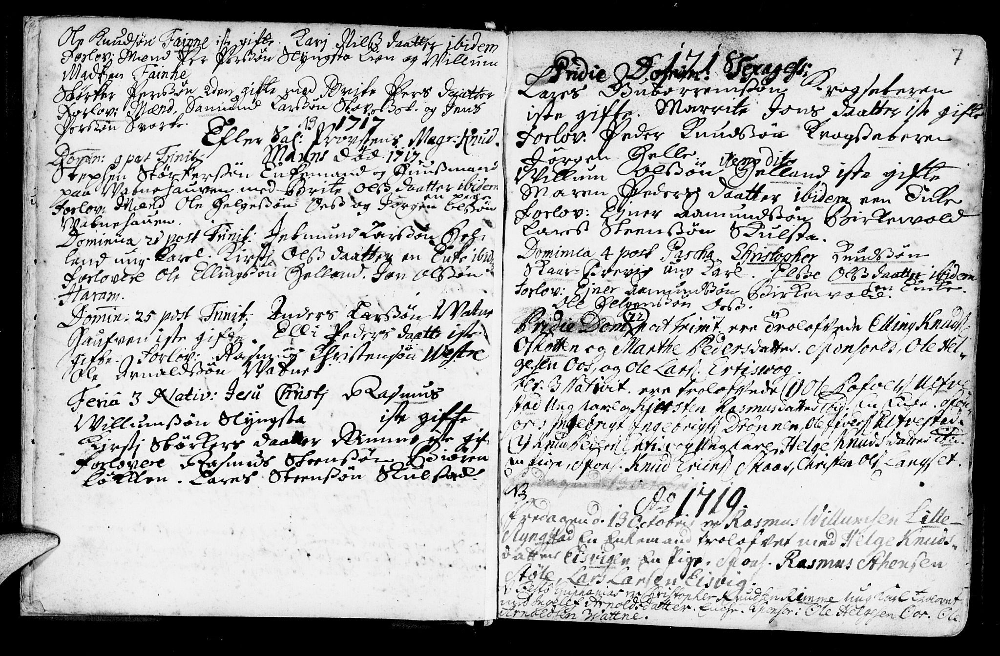 Ministerialprotokoller, klokkerbøker og fødselsregistre - Møre og Romsdal, AV/SAT-A-1454/525/L0371: Parish register (official) no. 525A01, 1699-1777, p. 7