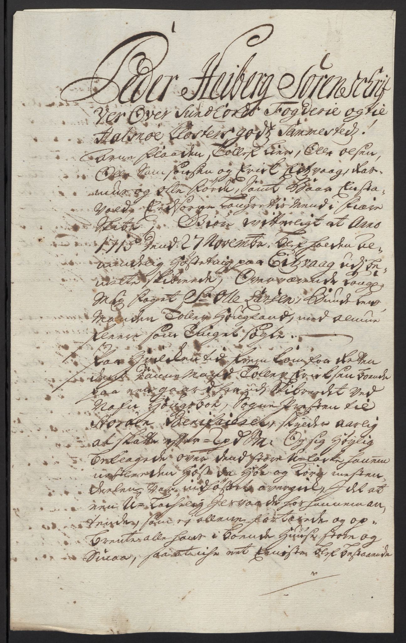 Rentekammeret inntil 1814, Reviderte regnskaper, Fogderegnskap, AV/RA-EA-4092/R48/L2992: Fogderegnskap Sunnhordland og Hardanger, 1716, p. 297