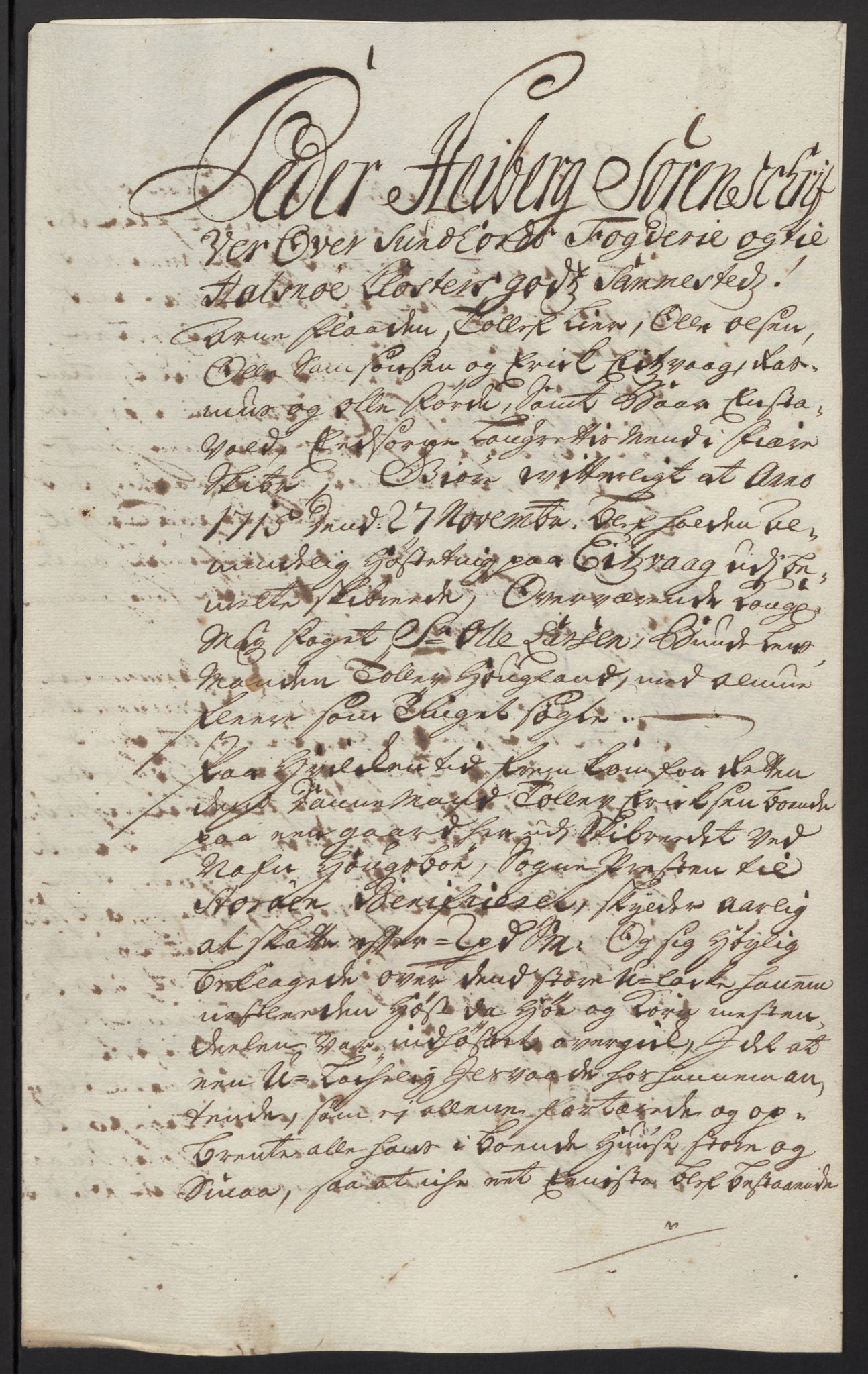 Rentekammeret inntil 1814, Reviderte regnskaper, Fogderegnskap, RA/EA-4092/R48/L2992: Fogderegnskap Sunnhordland og Hardanger, 1716, p. 297