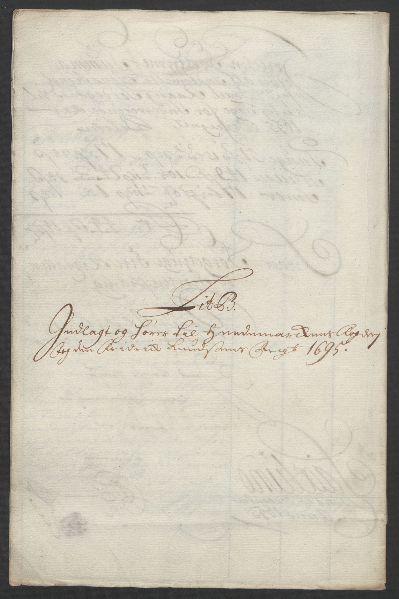 Rentekammeret inntil 1814, Reviderte regnskaper, Fogderegnskap, AV/RA-EA-4092/R16/L1036: Fogderegnskap Hedmark, 1695-1696, p. 46