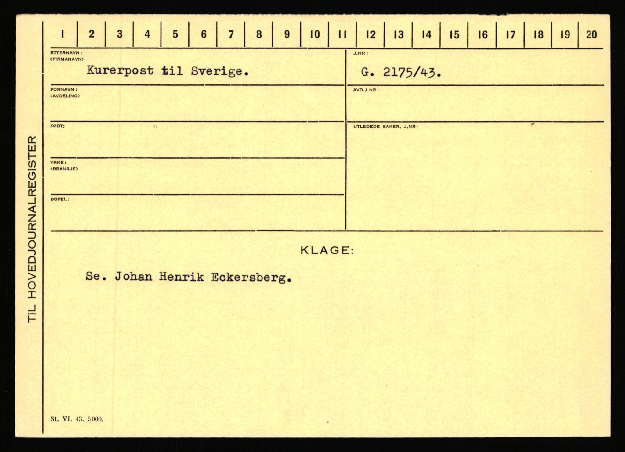 Statspolitiet - Hovedkontoret / Osloavdelingen, AV/RA-S-1329/C/Ca/L0009: Knutsen - Limstrand, 1943-1945, p. 2064