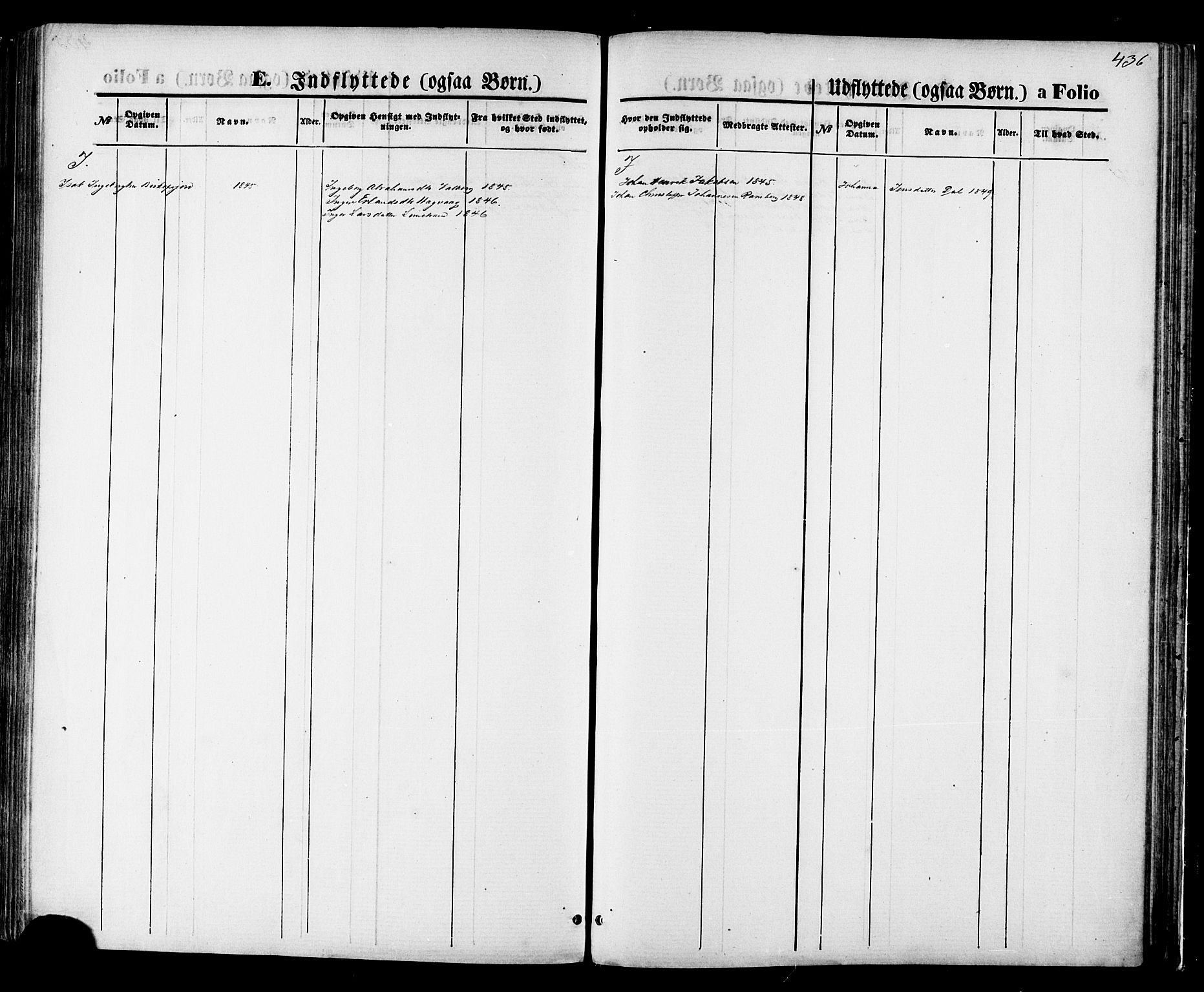 Ministerialprotokoller, klokkerbøker og fødselsregistre - Nordland, AV/SAT-A-1459/880/L1132: Parish register (official) no. 880A06, 1869-1887, p. 436