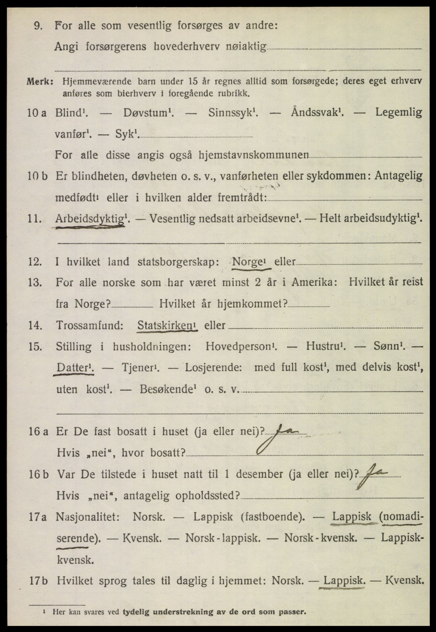 SAT, 1920 census for Bindal, 1920, p. 5414