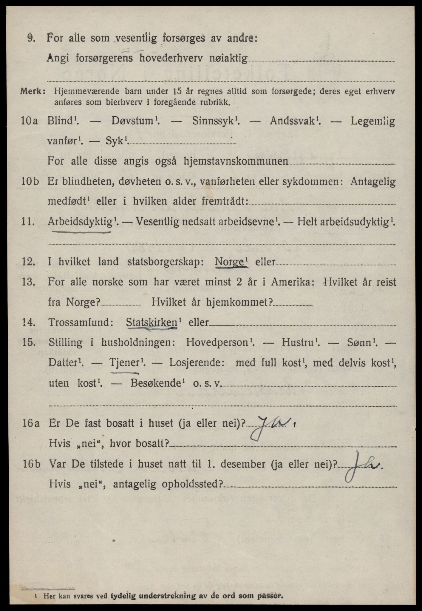 SAT, 1920 census for Sykkylven, 1920, p. 922