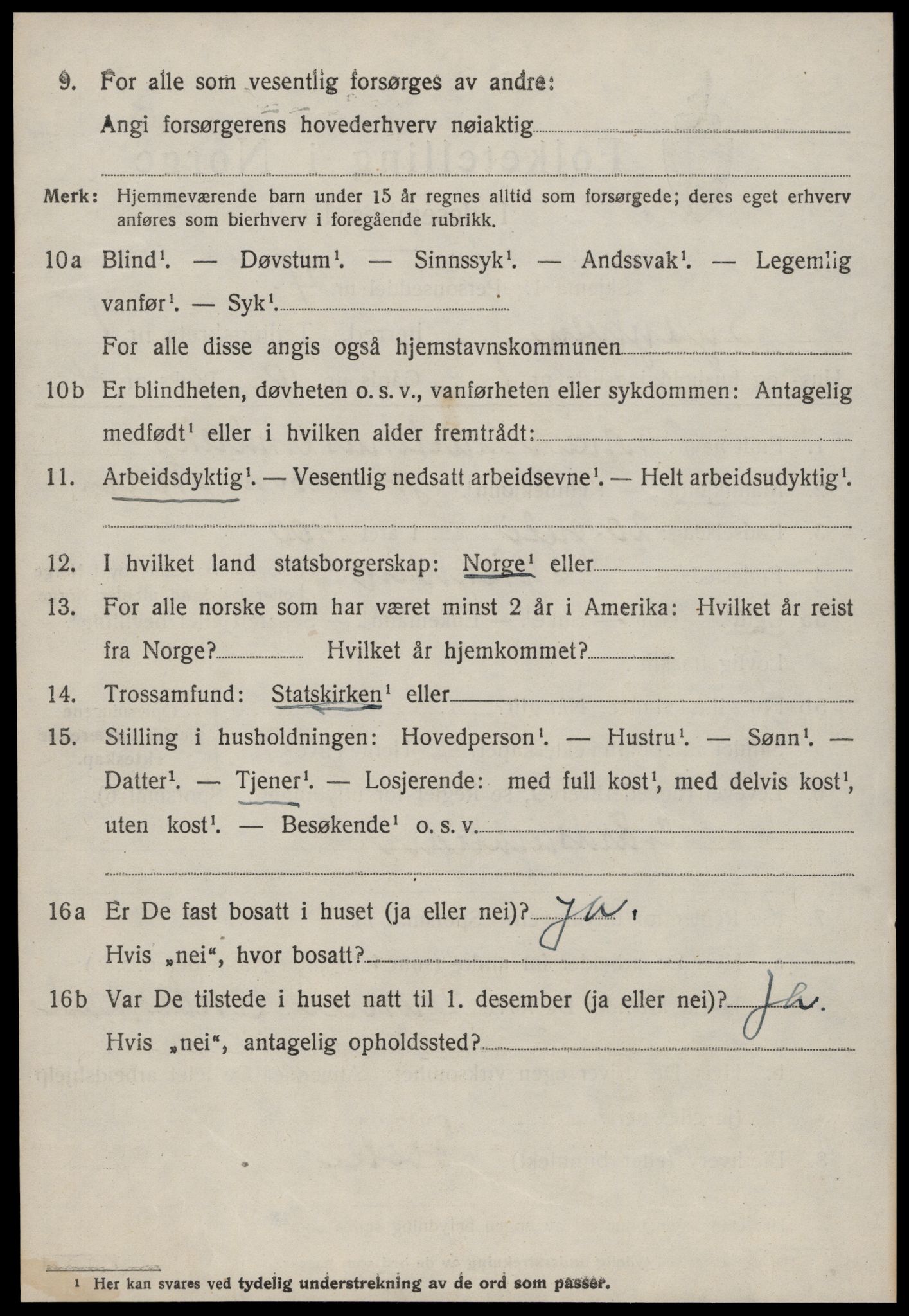 SAT, 1920 census for Sykkylven, 1920, p. 922