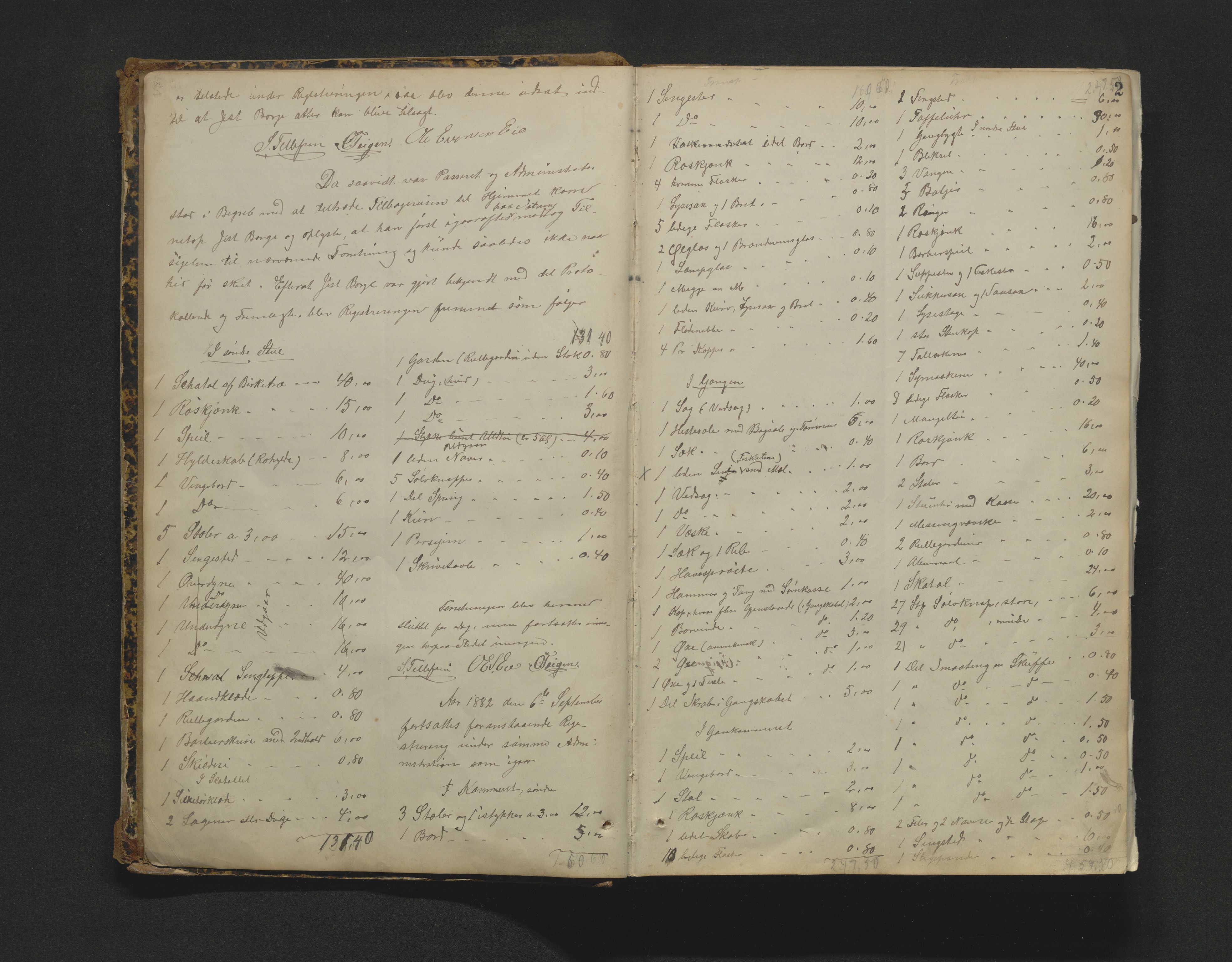 Nore lensmannskontor, AV/SAKO-A-520/H/Ha/L0001a: Registrerings- og dødsanmeldelsesprotokoll, 1882-1913, p. 2