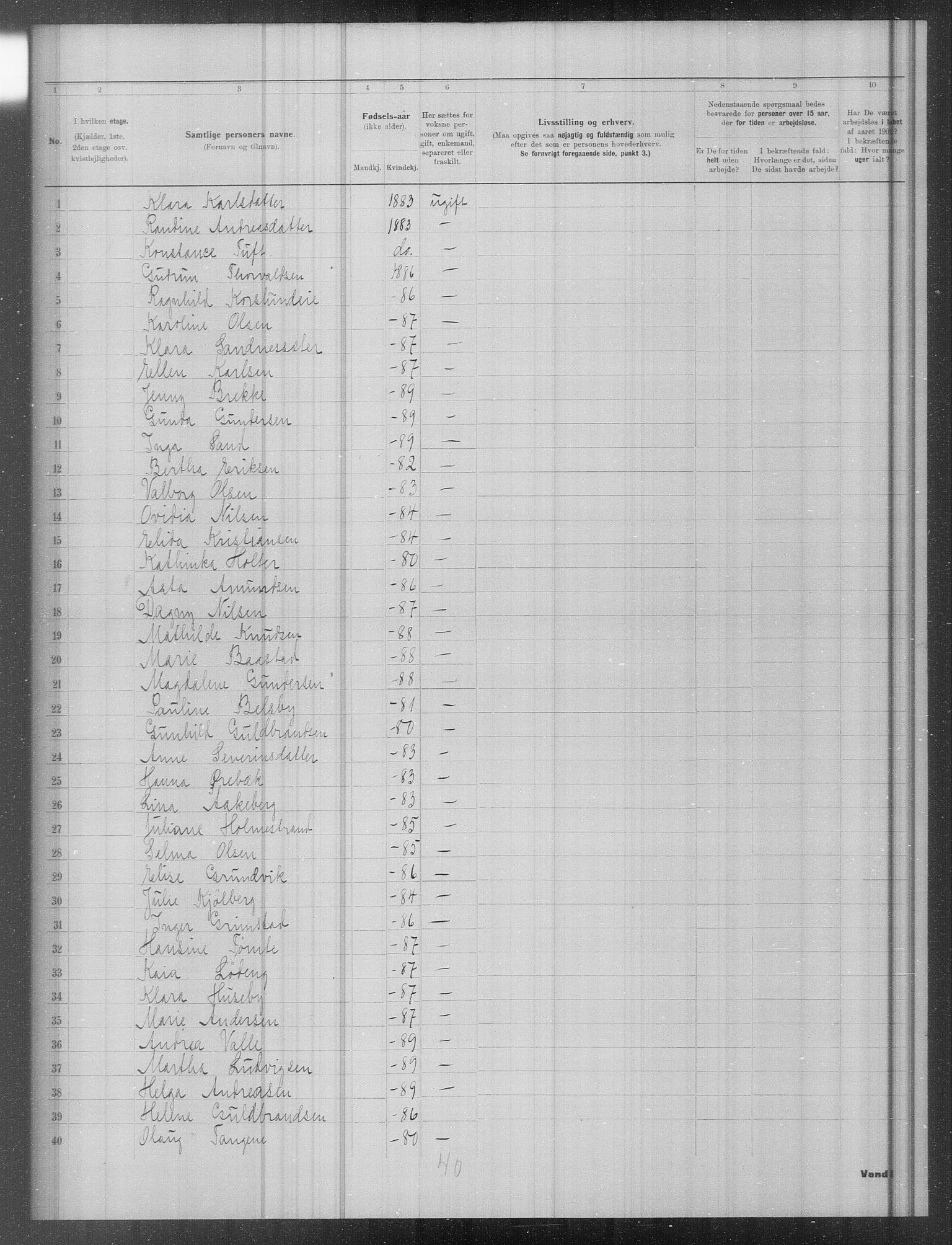 OBA, Municipal Census 1902 for Kristiania, 1902, p. 21220