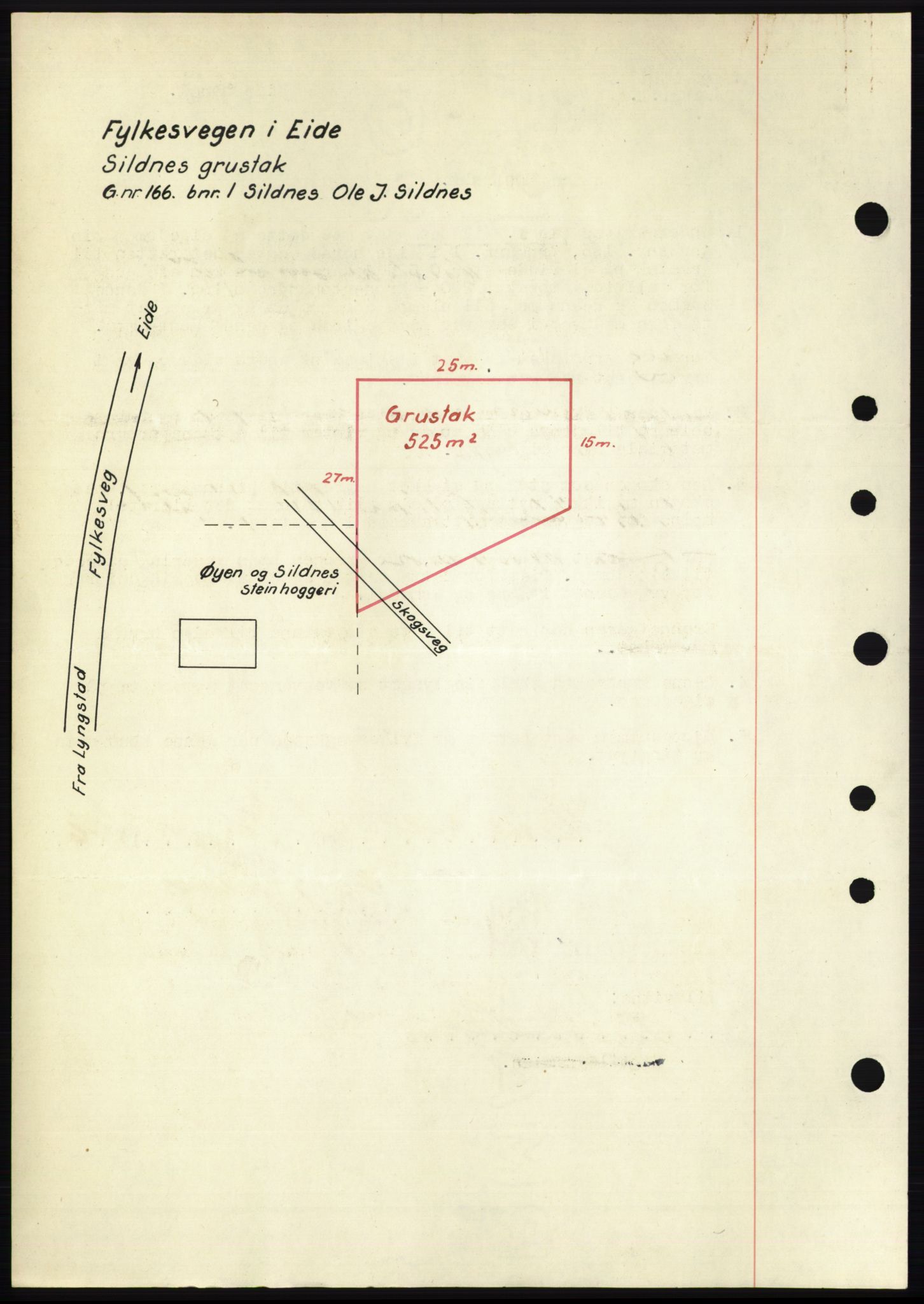 Nordmøre sorenskriveri, AV/SAT-A-4132/1/2/2Ca: Mortgage book no. B93b, 1946-1946, Diary no: : 434/1946