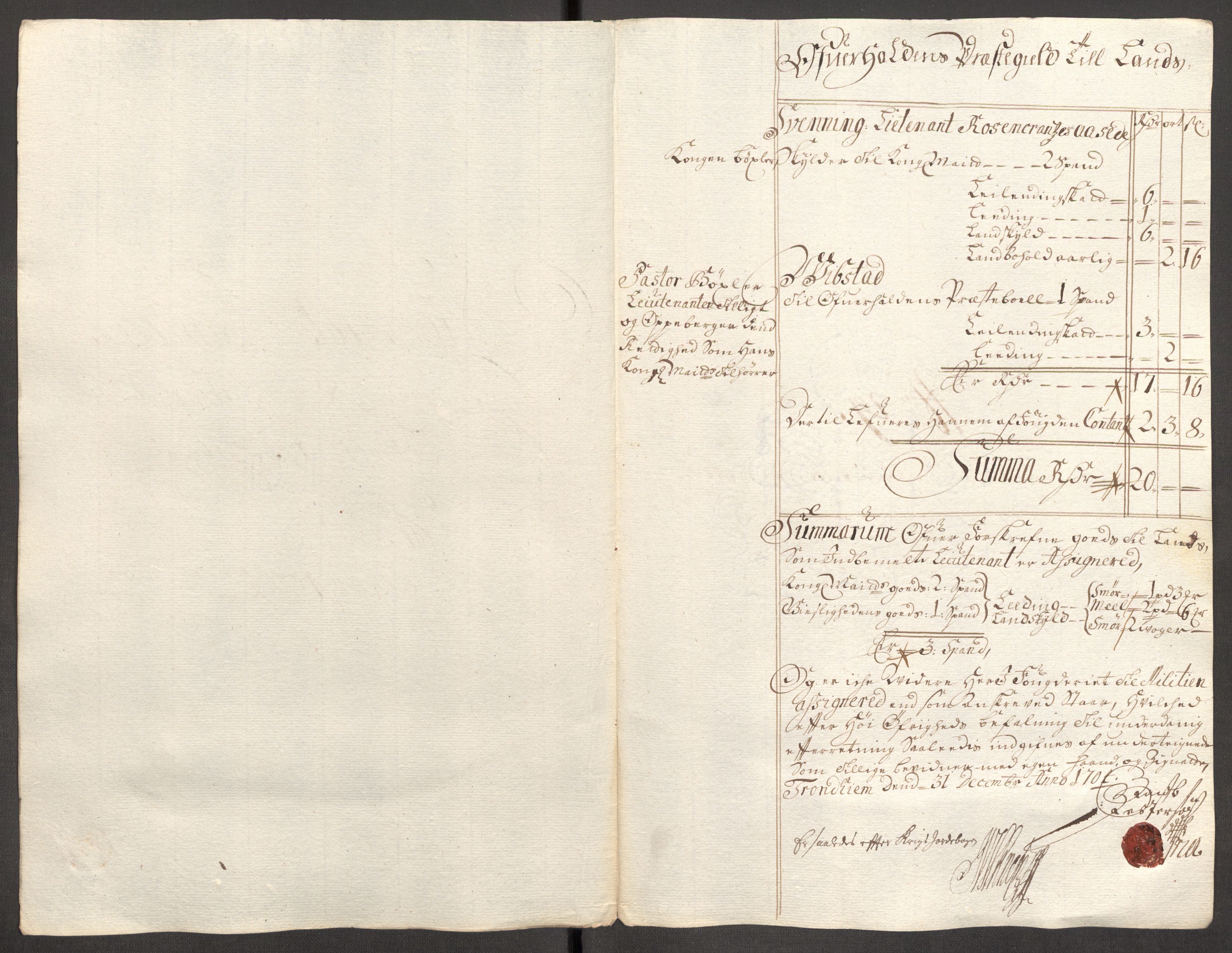 Rentekammeret inntil 1814, Reviderte regnskaper, Fogderegnskap, RA/EA-4092/R64/L4428: Fogderegnskap Namdal, 1703-1704, p. 378